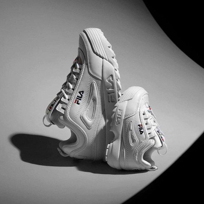fila disruptor brancas