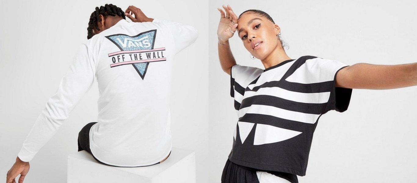 adidas e vans stile anni 90