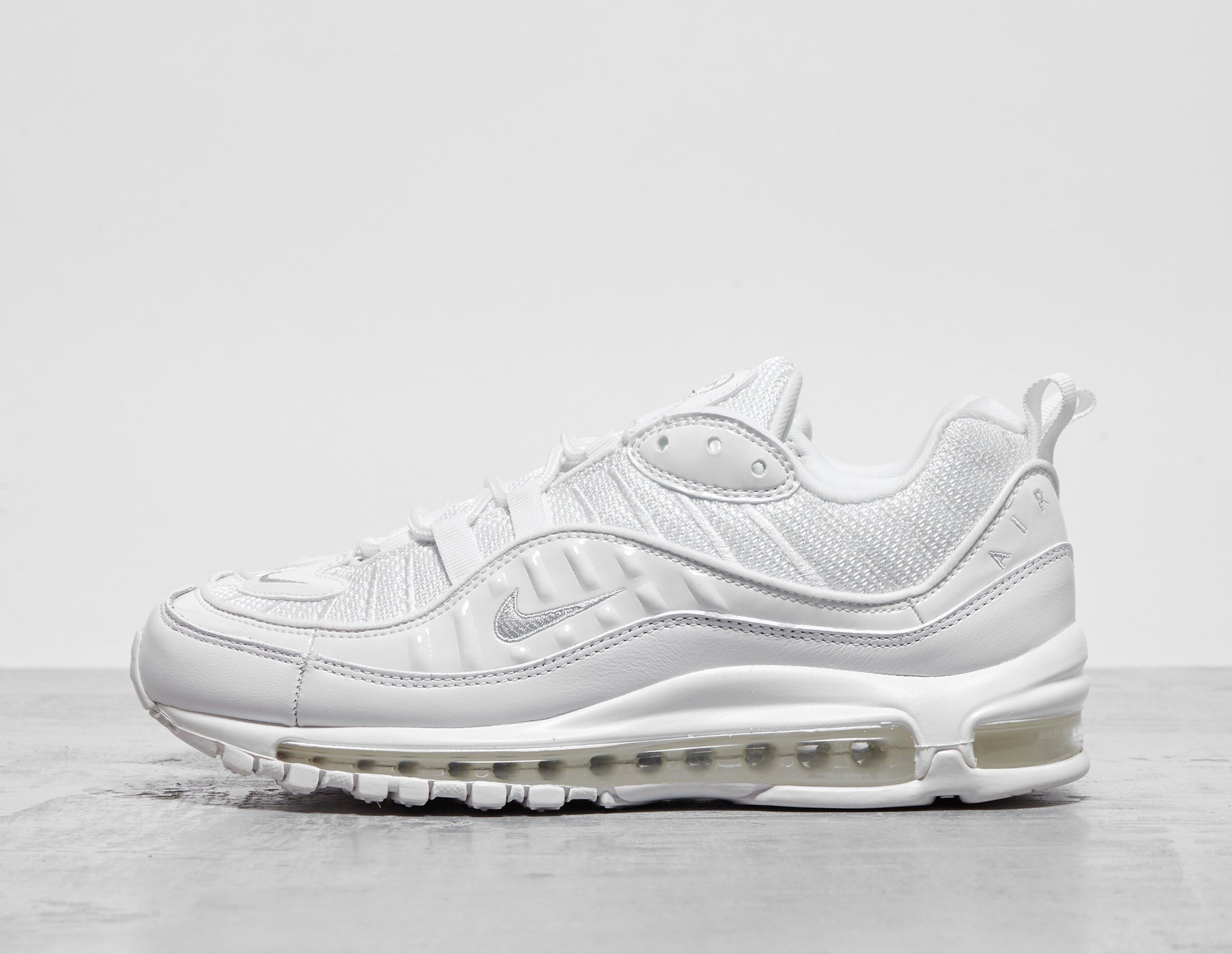 nike air max 98 white gold
