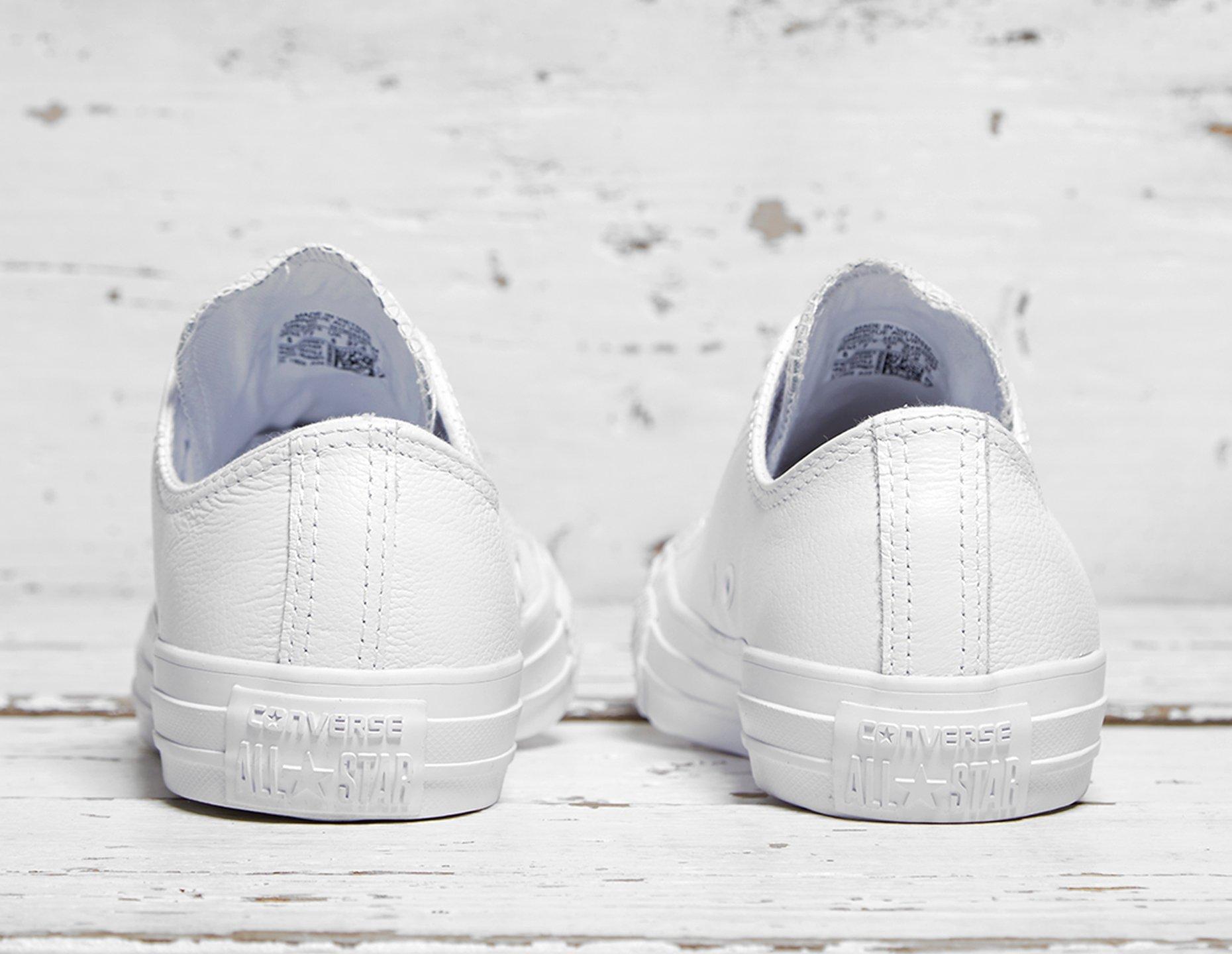 converse all star leather ox women's