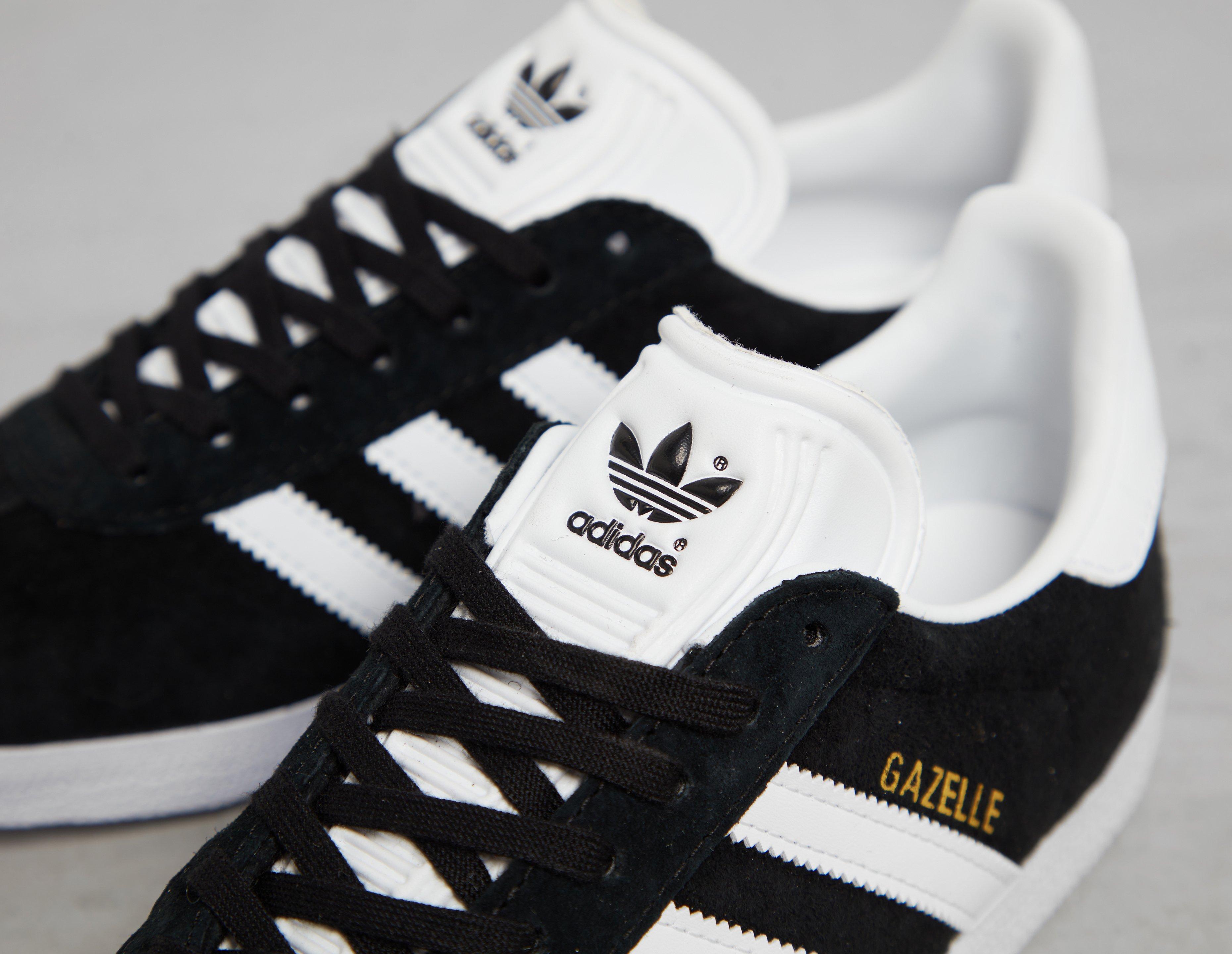 adidas originals gazelle women's black