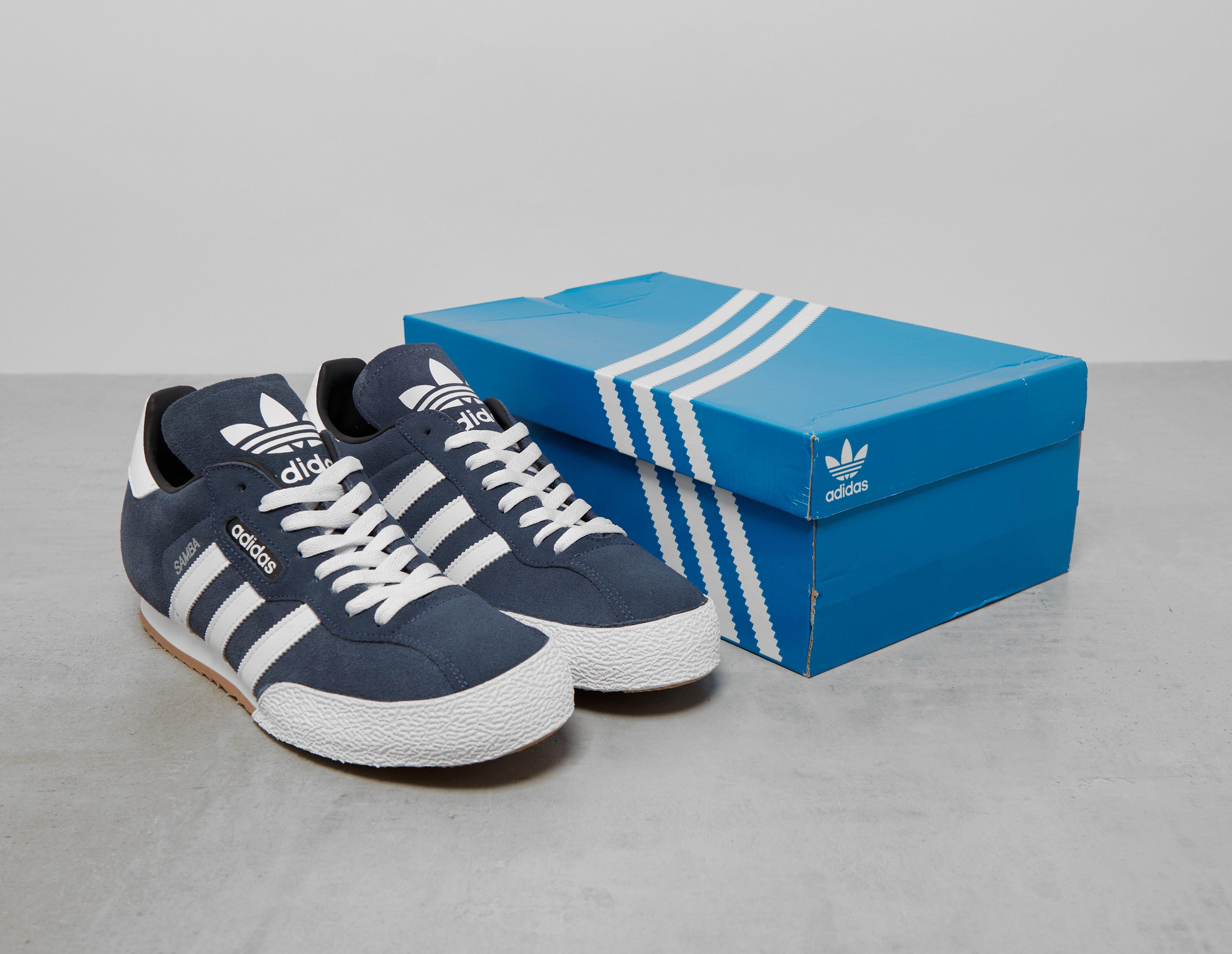 Adidas originals baskets en daim samba super homme bleu cheap marine