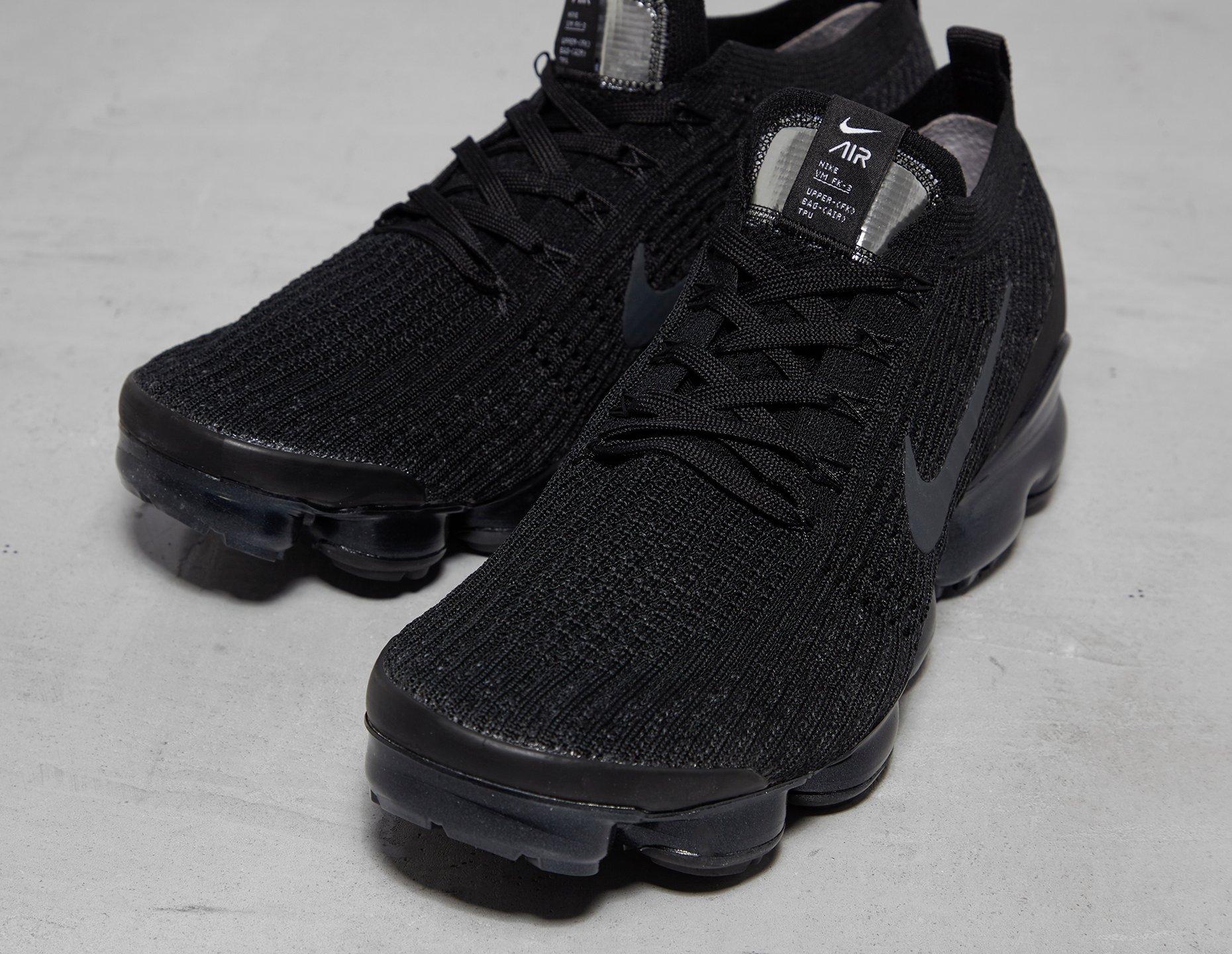nike vapormax flyknit 3 black eBay