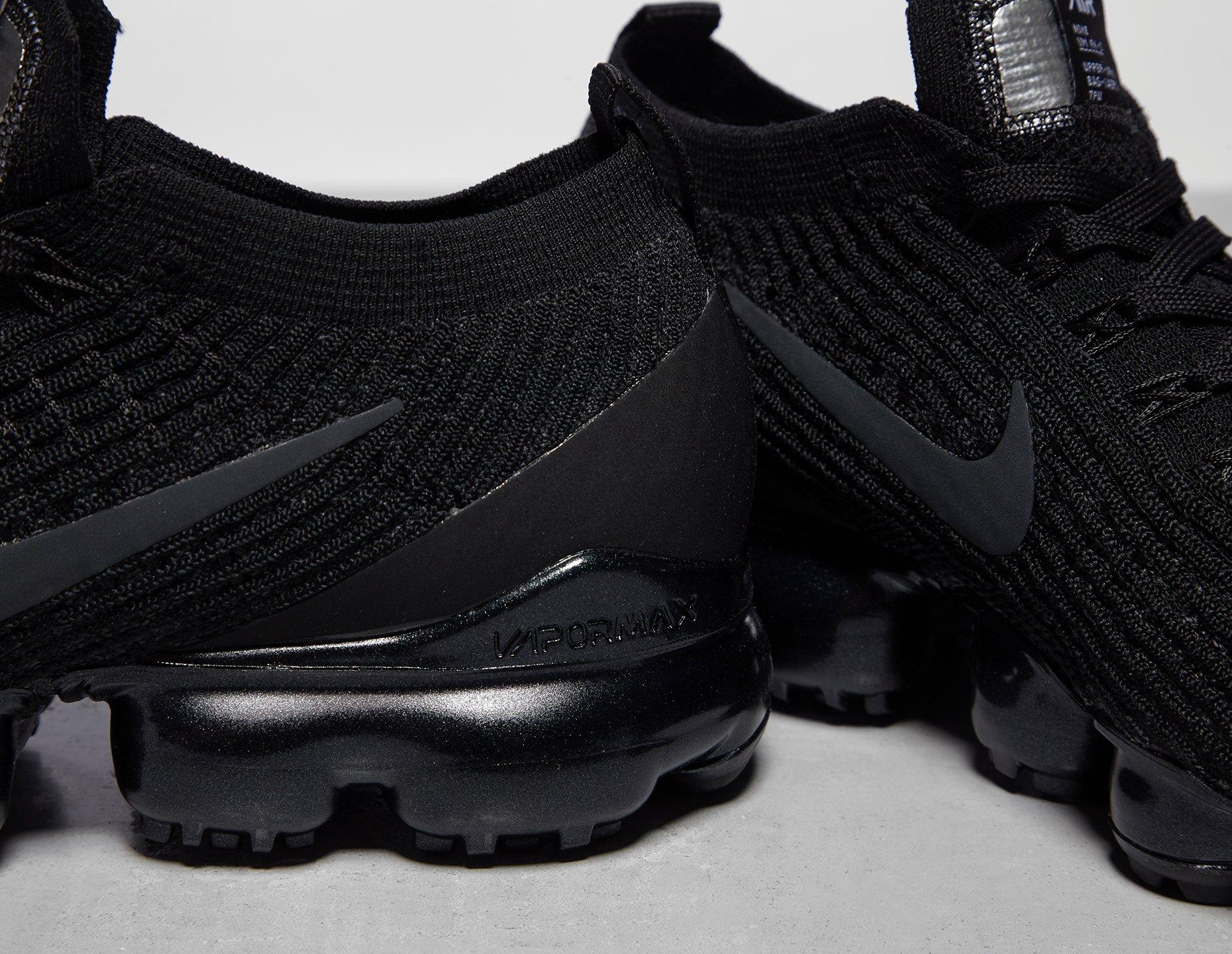 nike vapormax flyknit 3 women black