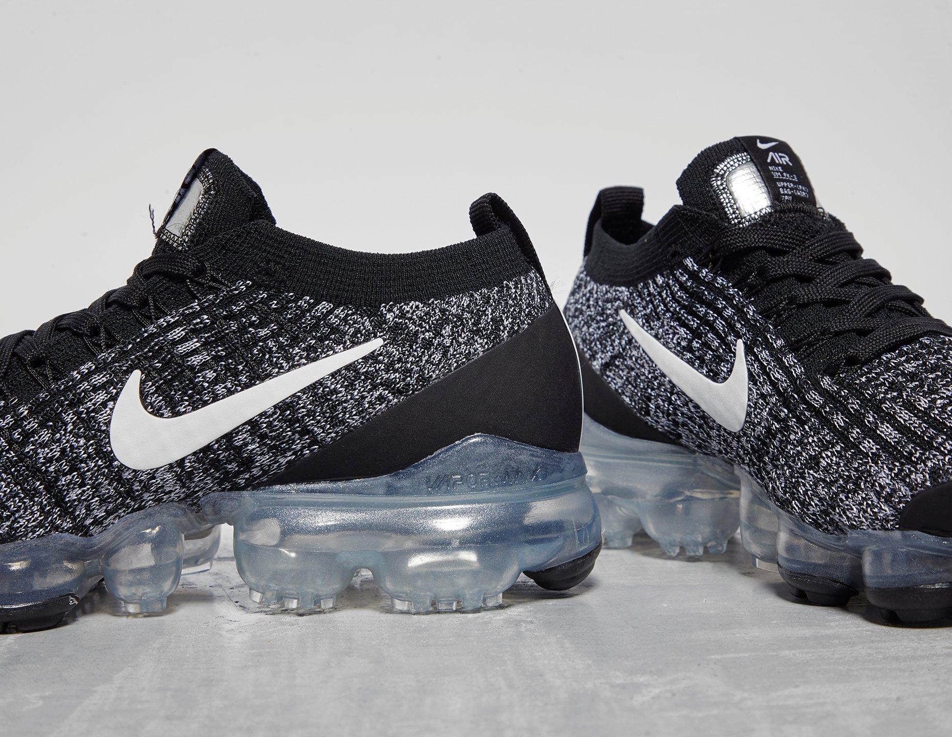 Air VaporMax Flyknit 3 White u0026 Metallic Silver SNIPES