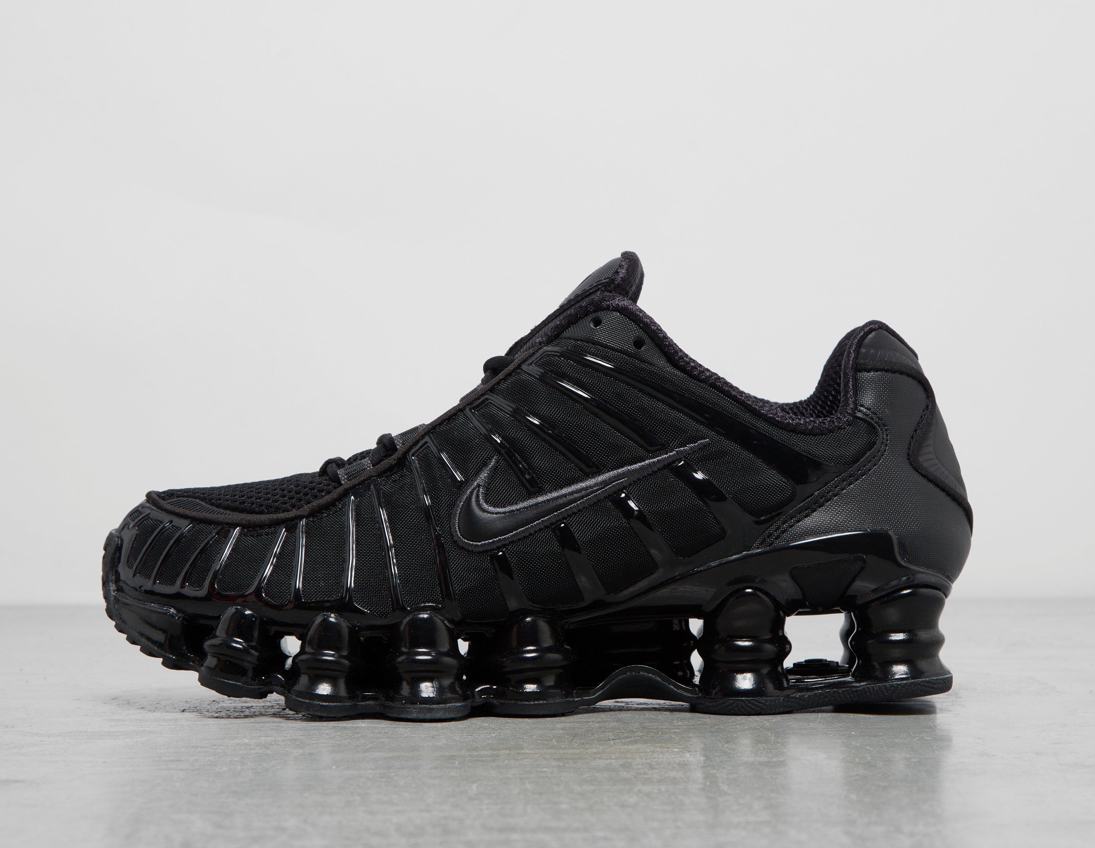 nike alpha force low, Black Nike Shox TL Women's