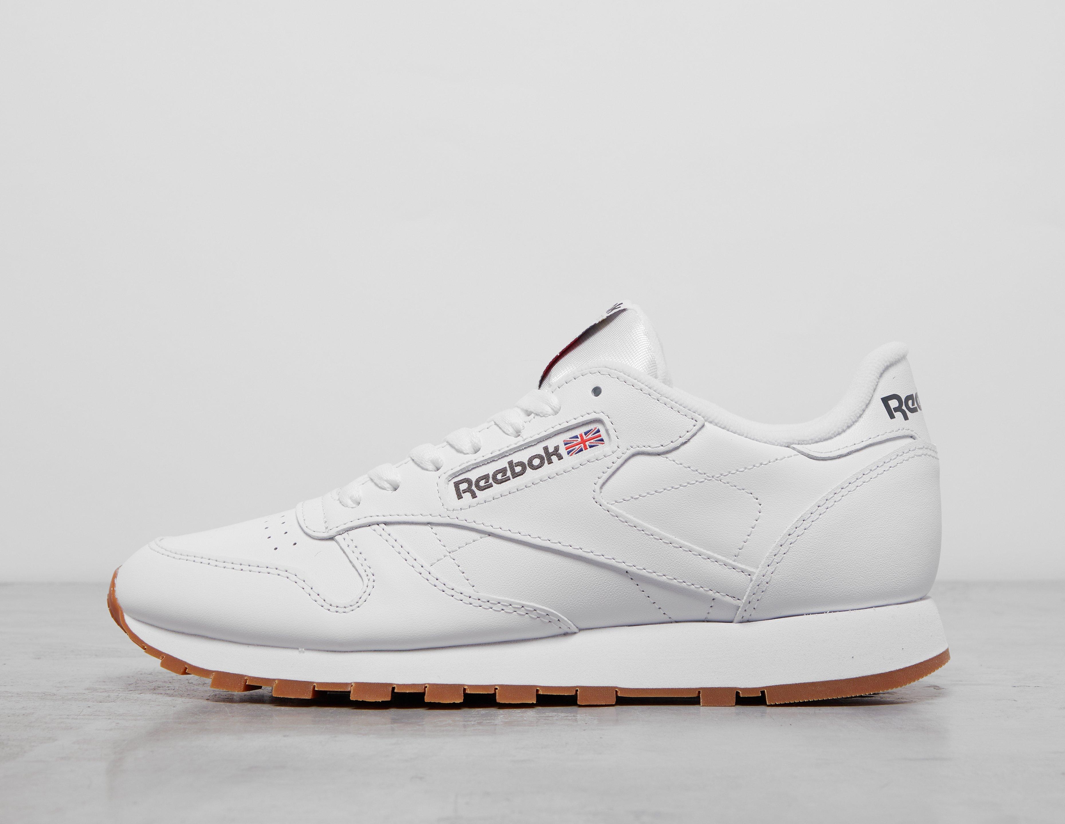 reebok classic cuir blanc