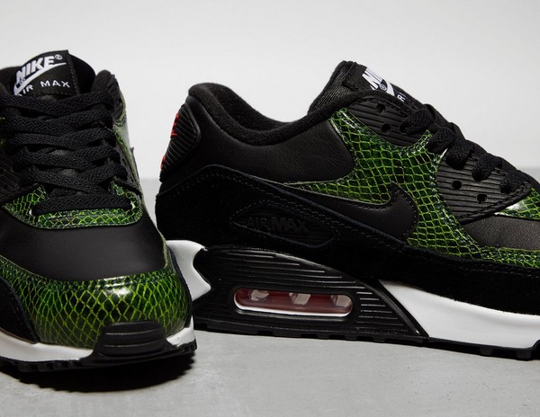 Nike Air Max 90 Mesh SE (GS) Schuhe für Kinder in schwarz