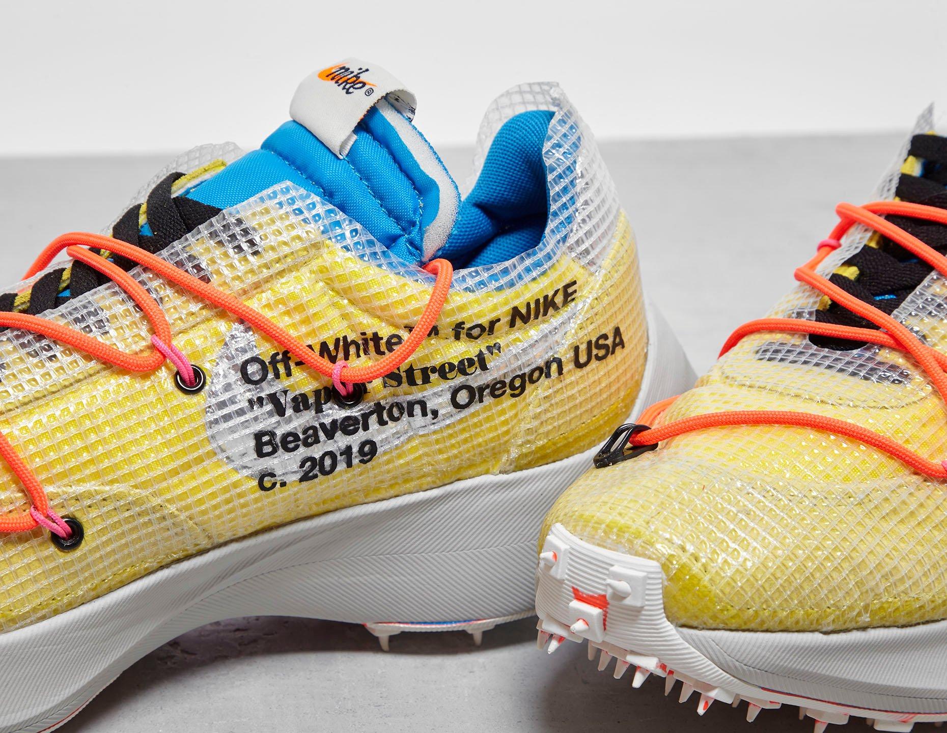 nike vapor street off white