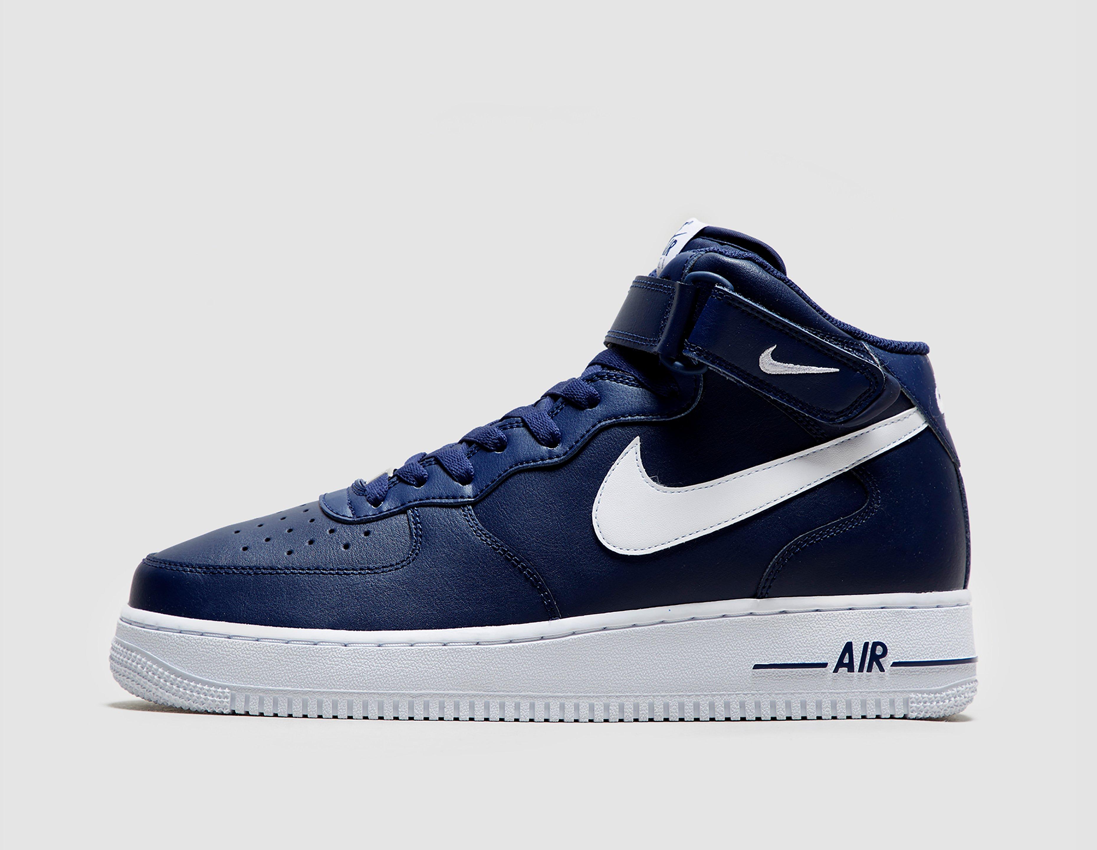 air force 1 mid blue