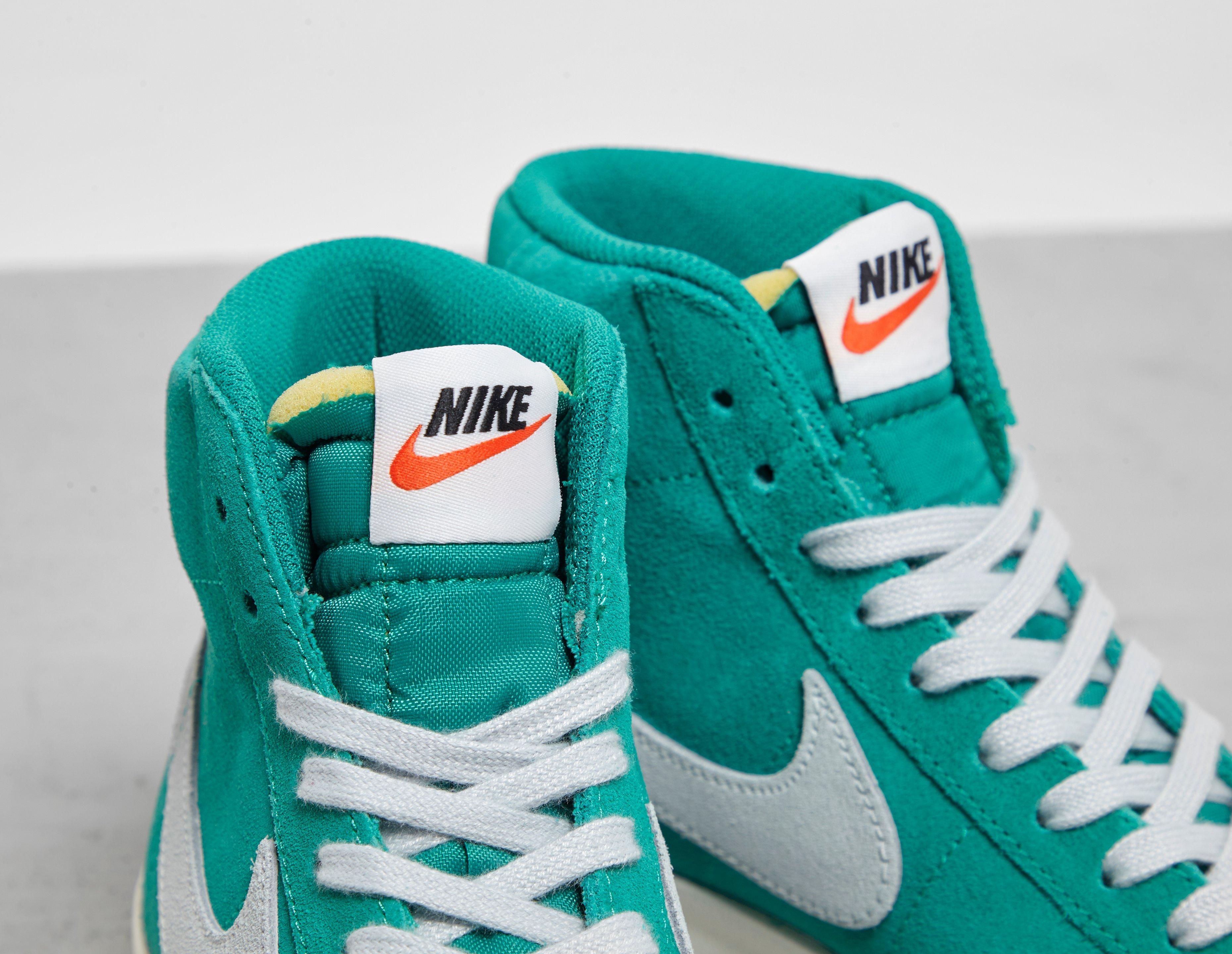 nike blazer mid womens green