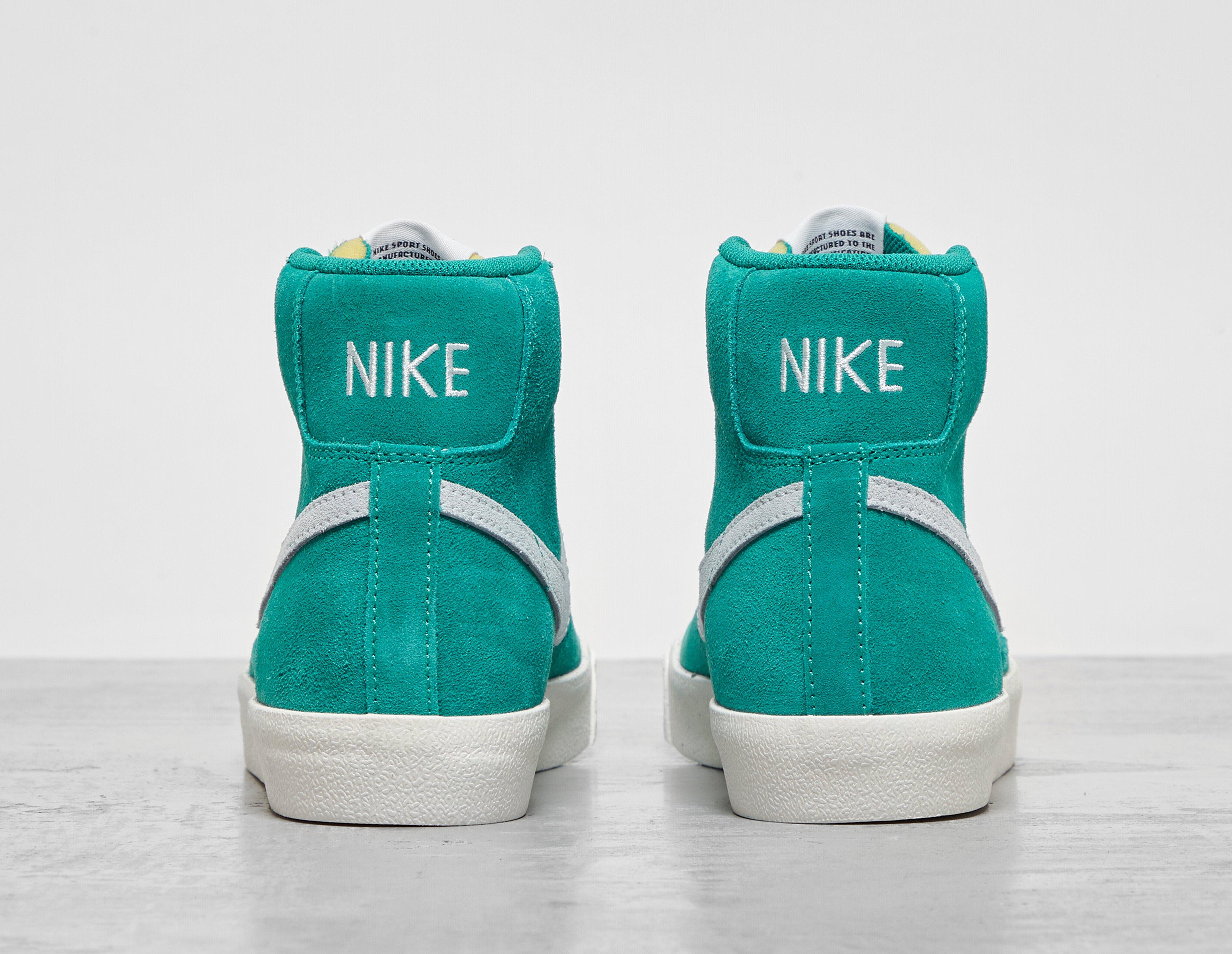 nike blazer mid womens green