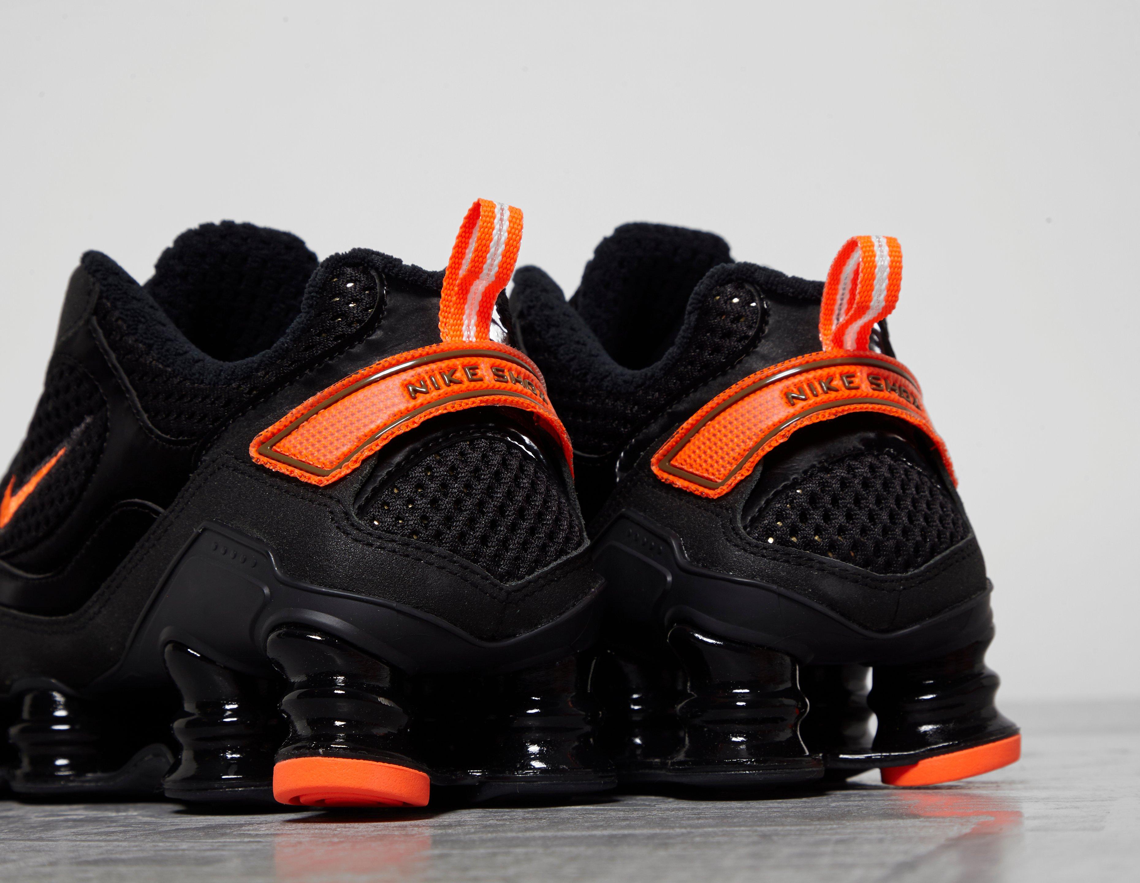 nike shox femme orange