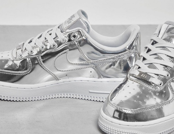 Grau Bild: Womens Nike Air Force 1 Grey Glitter