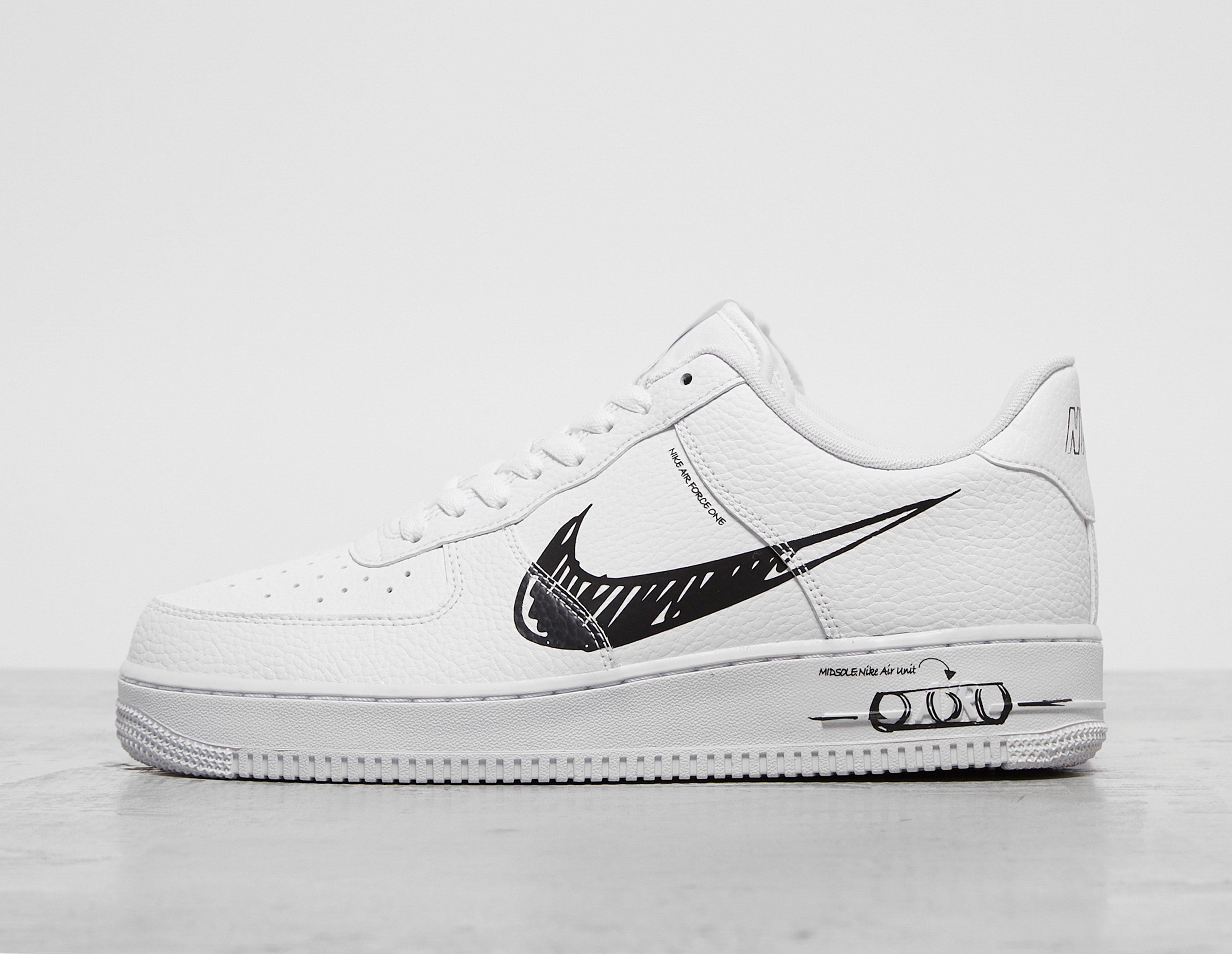 air force one lv8 utility sketch blanche et noire