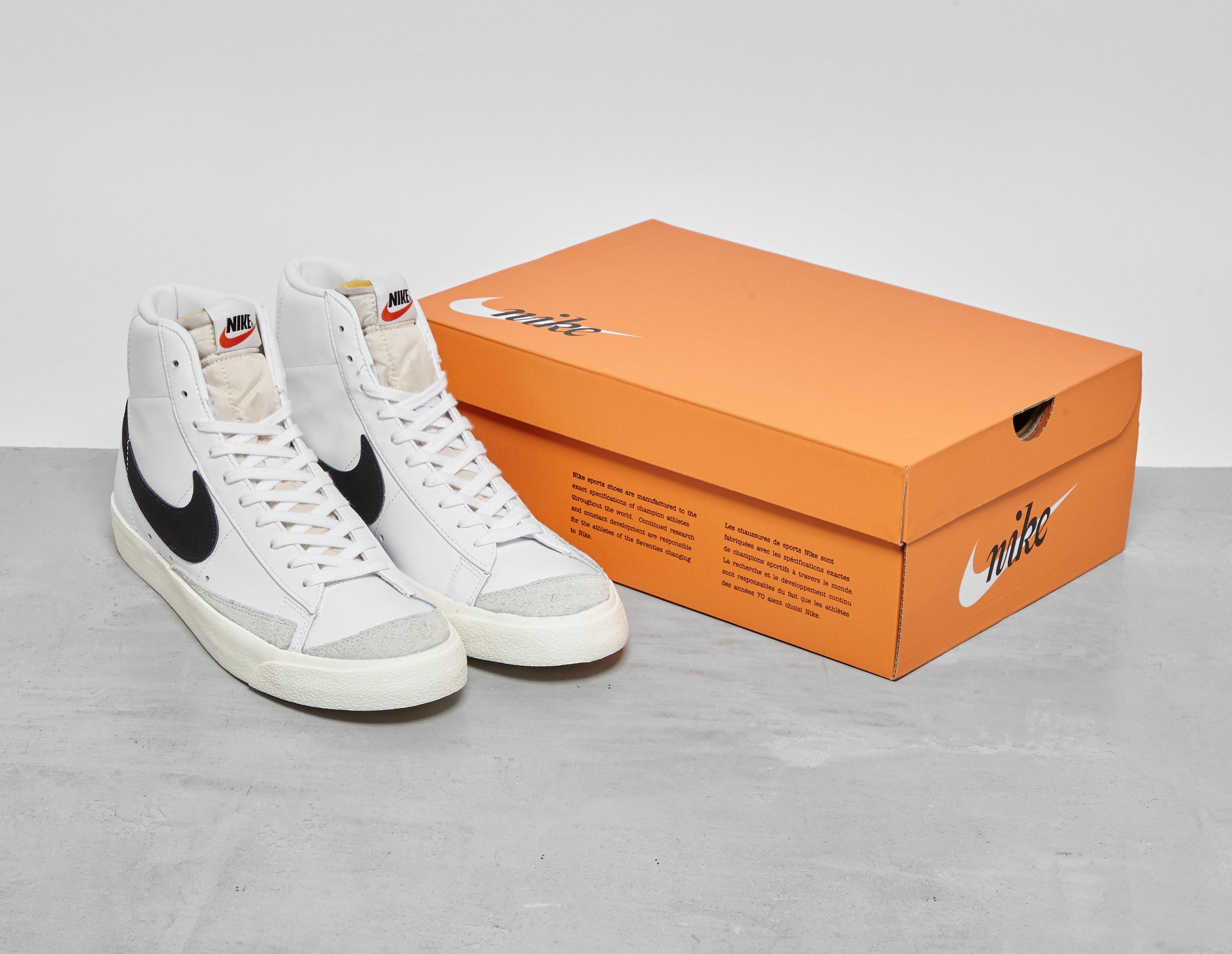 nike blazer high womens orange