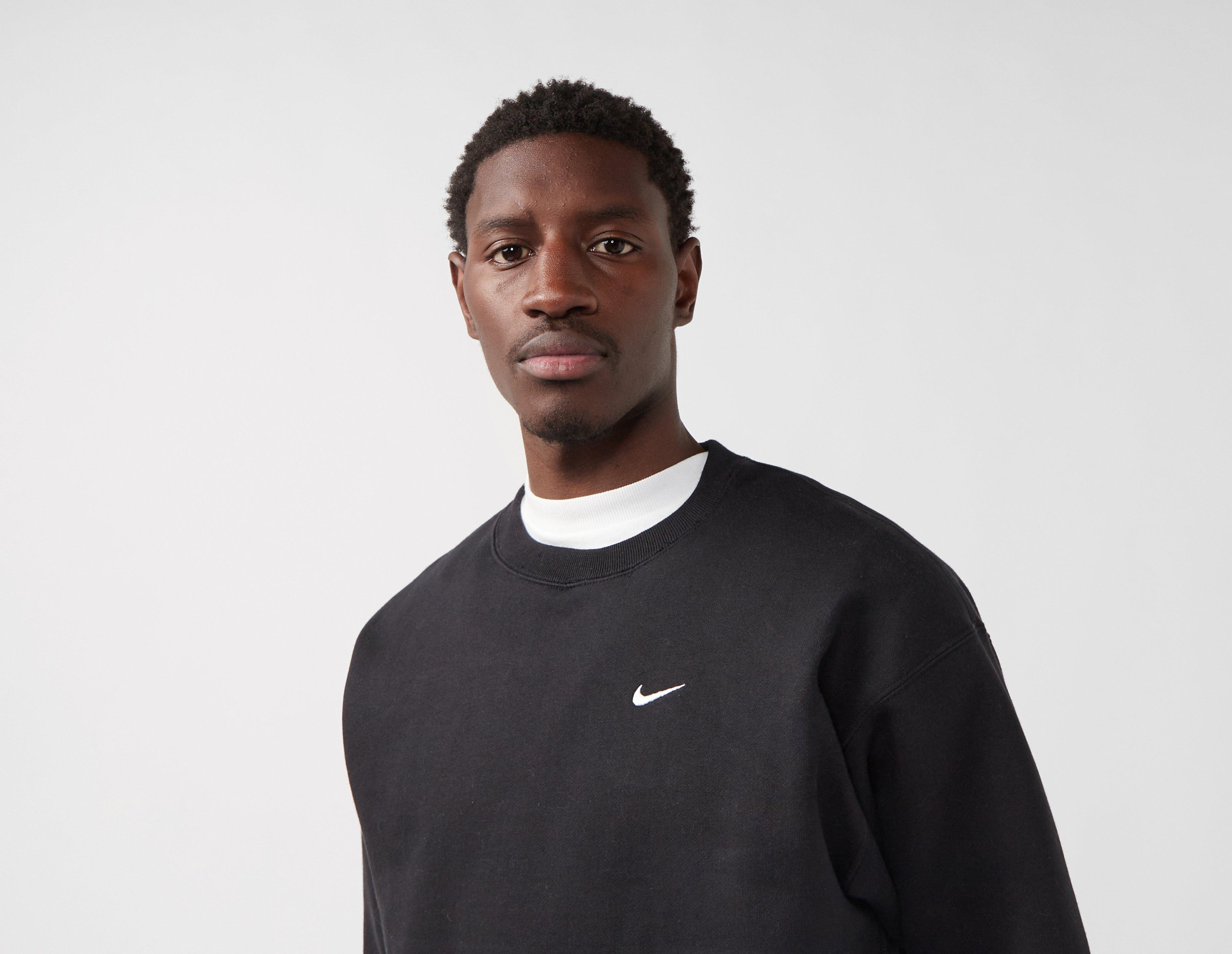 Black Nike NRG Premium Essentials Crew Neck Sweatshirt Footpatrol