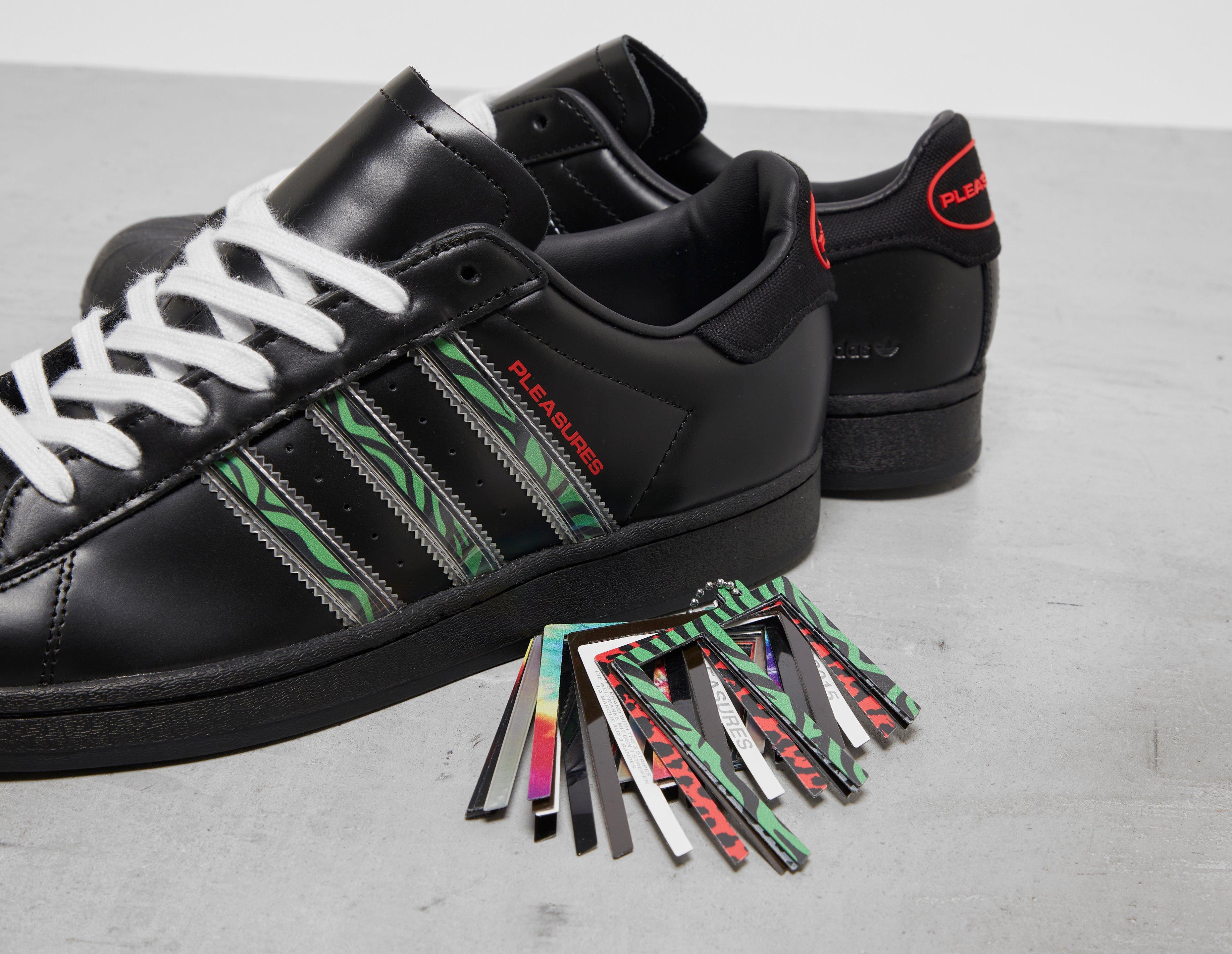 pleasure x adidas superstar