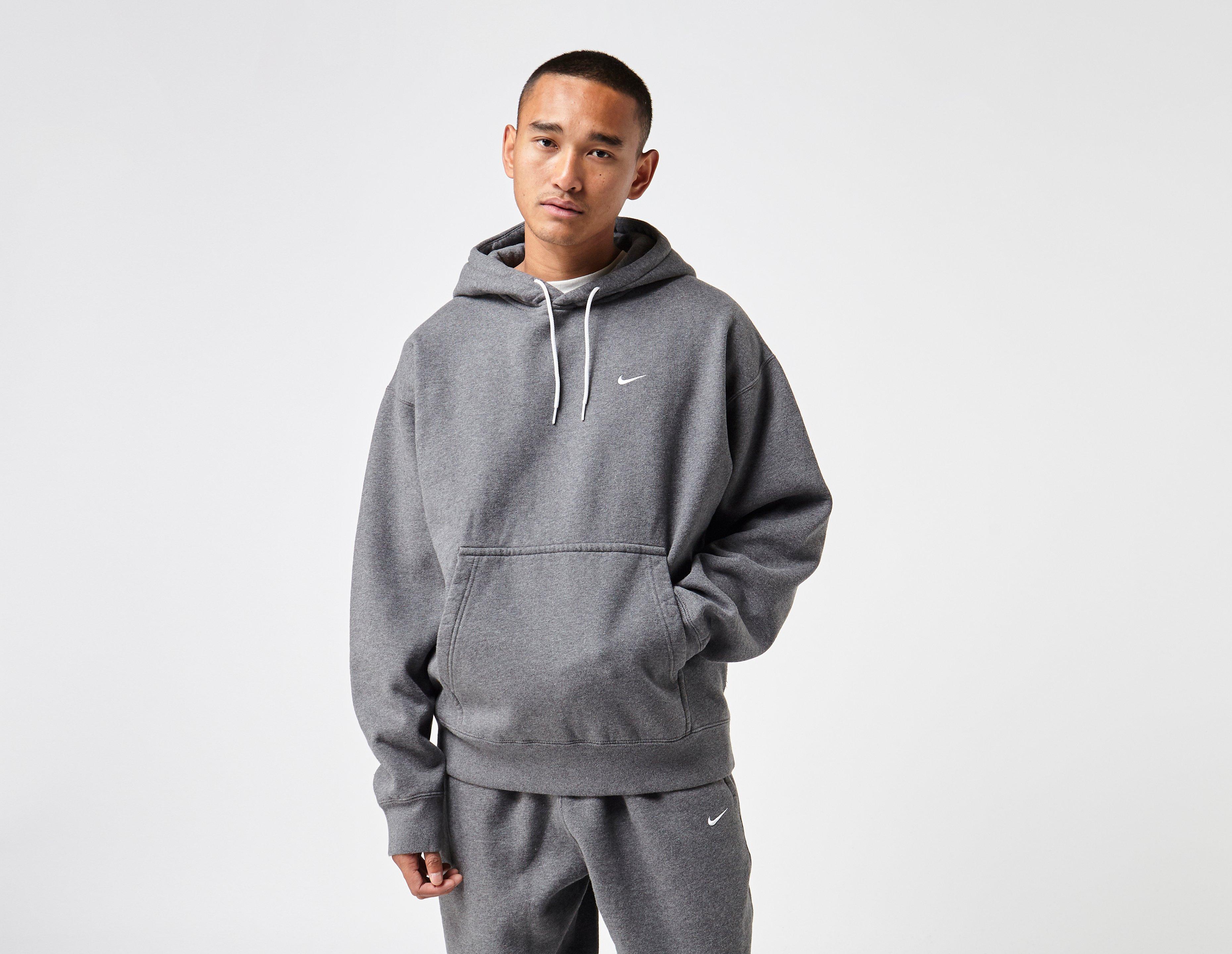 nike grey essential hoodie