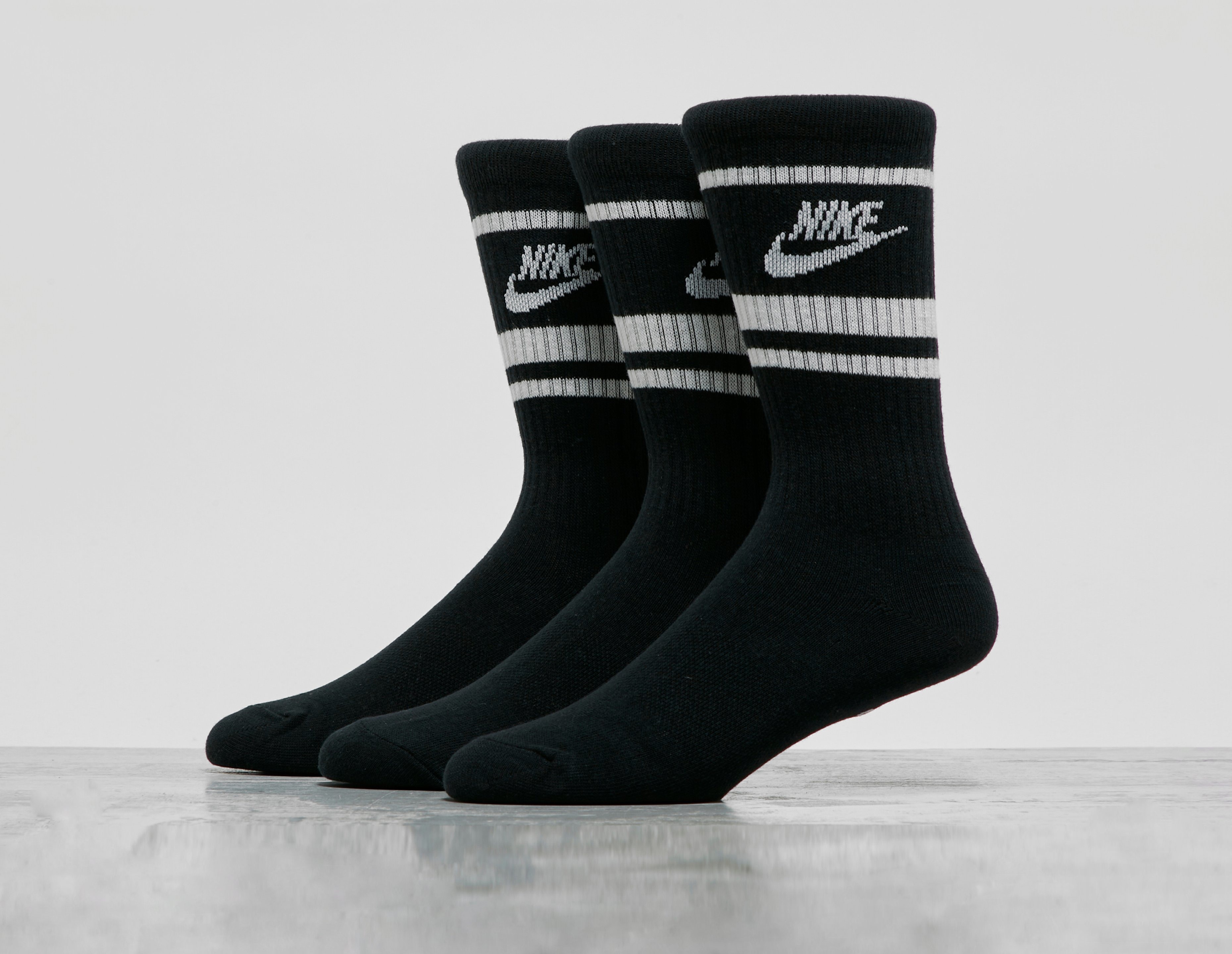 Nike Lot de 3 paires de chaussettes Junior Noir- JD Sports France