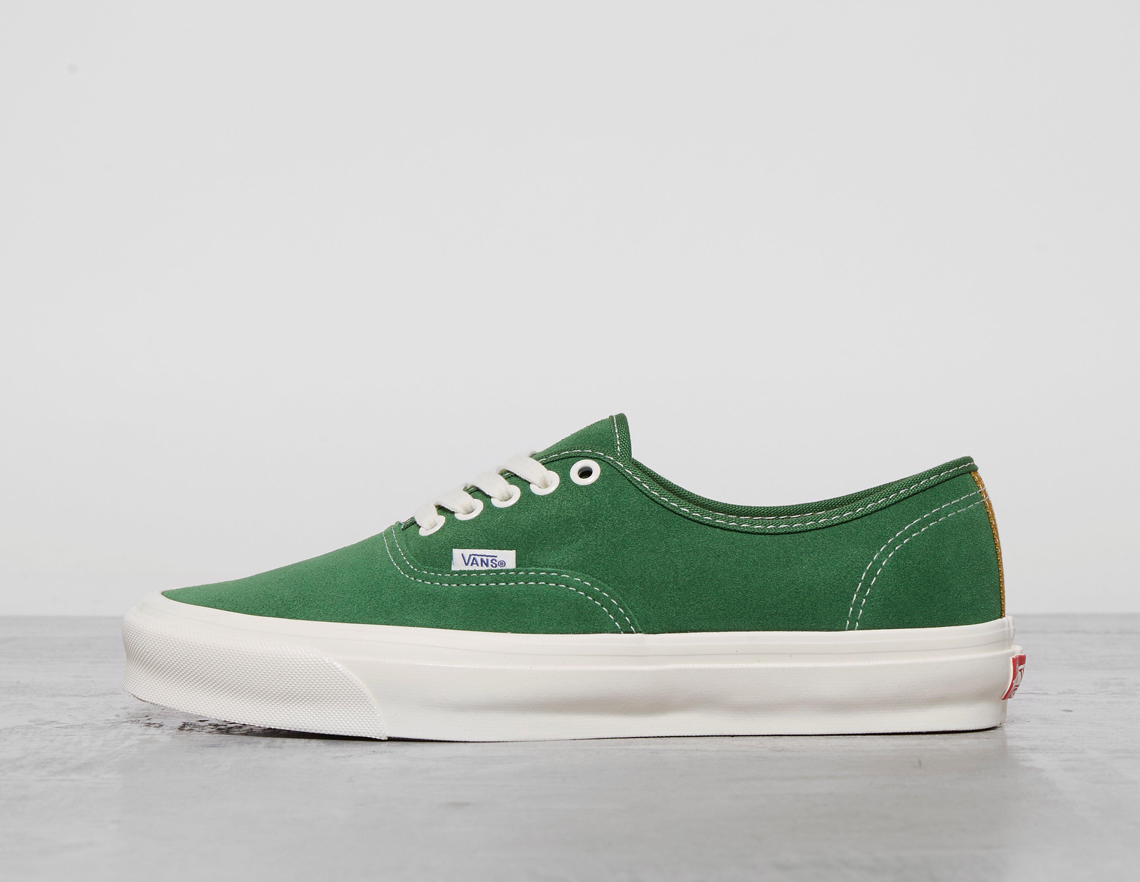 green lace up vans