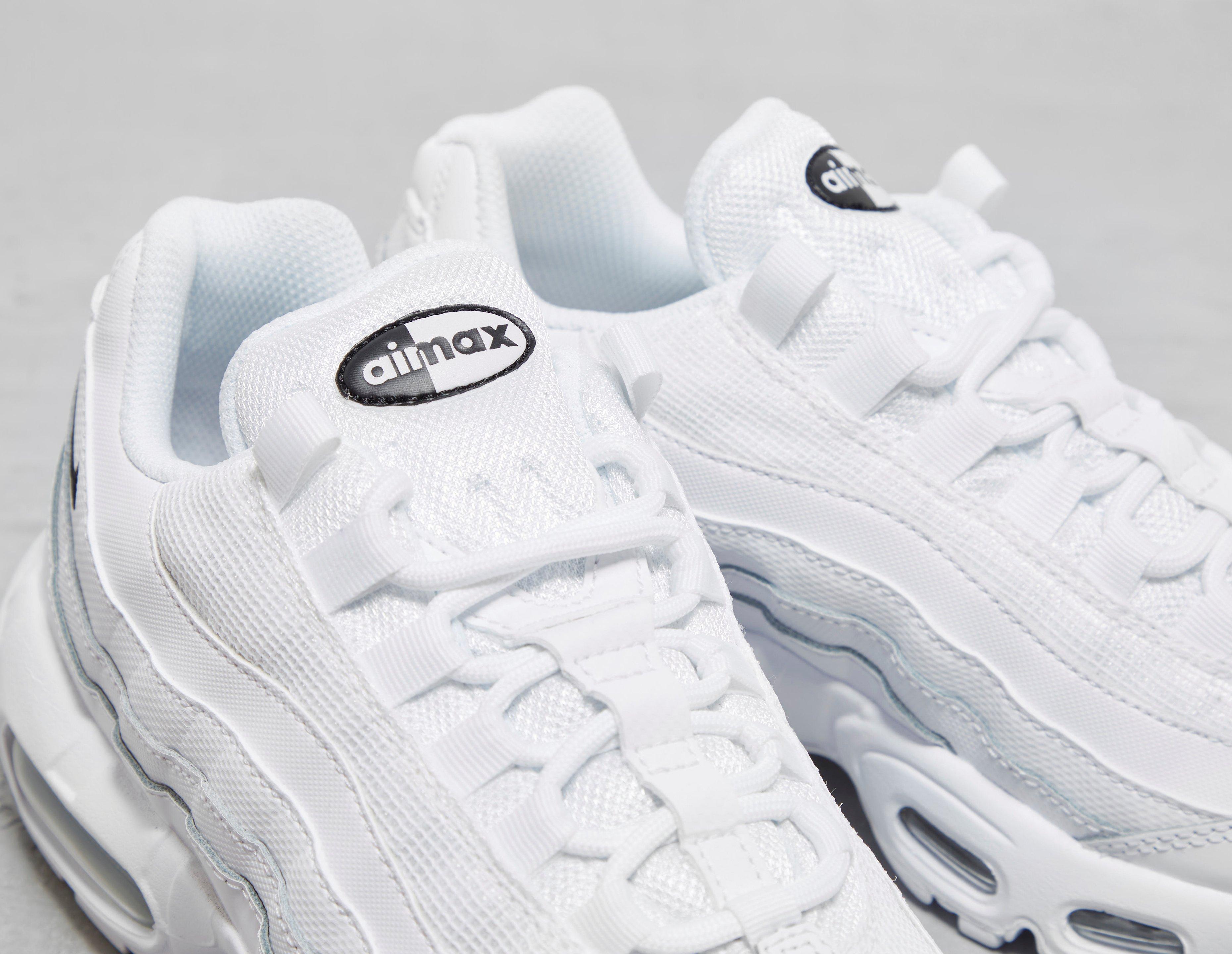 Women air max 95 on sale white