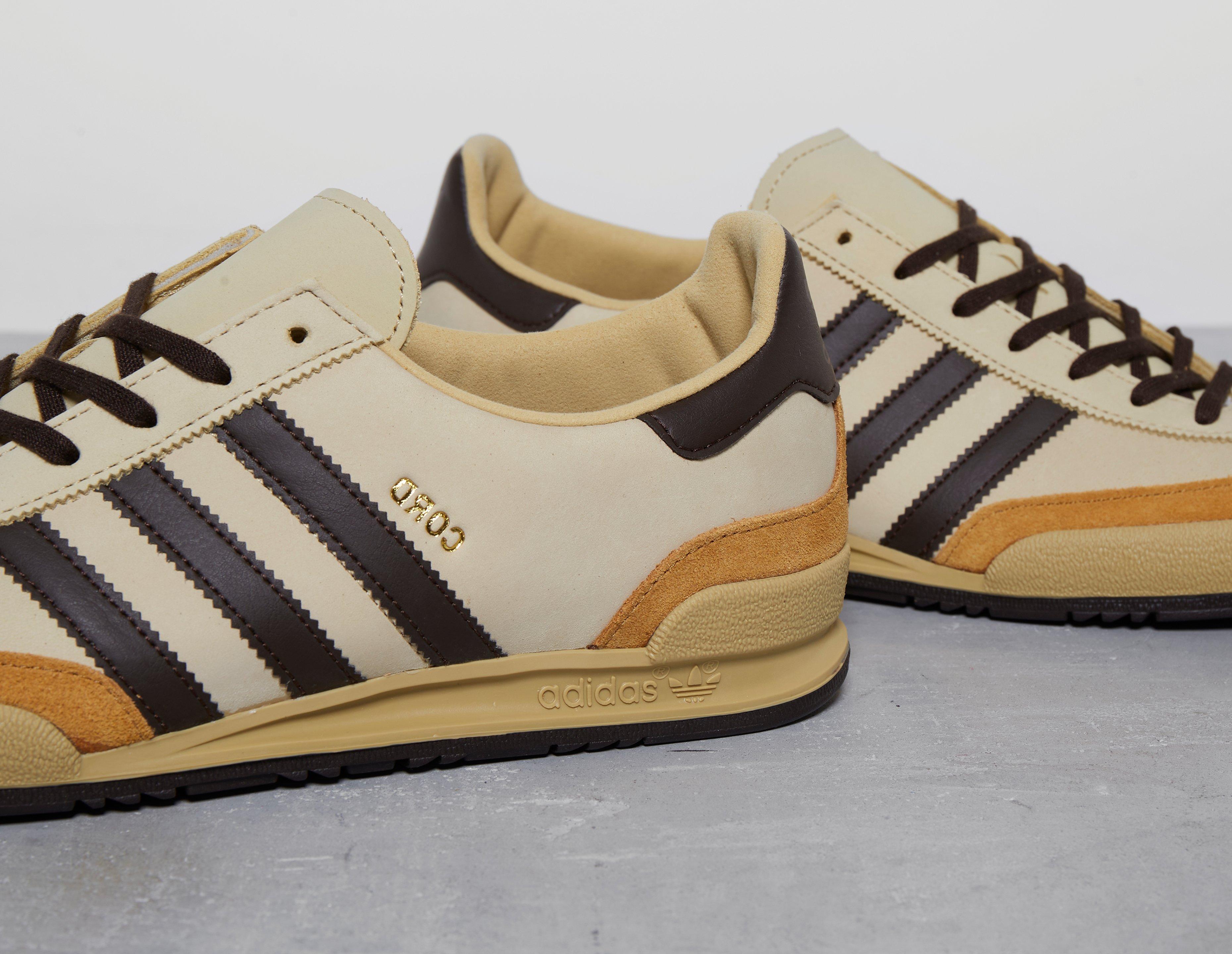 light brown adidas trainers