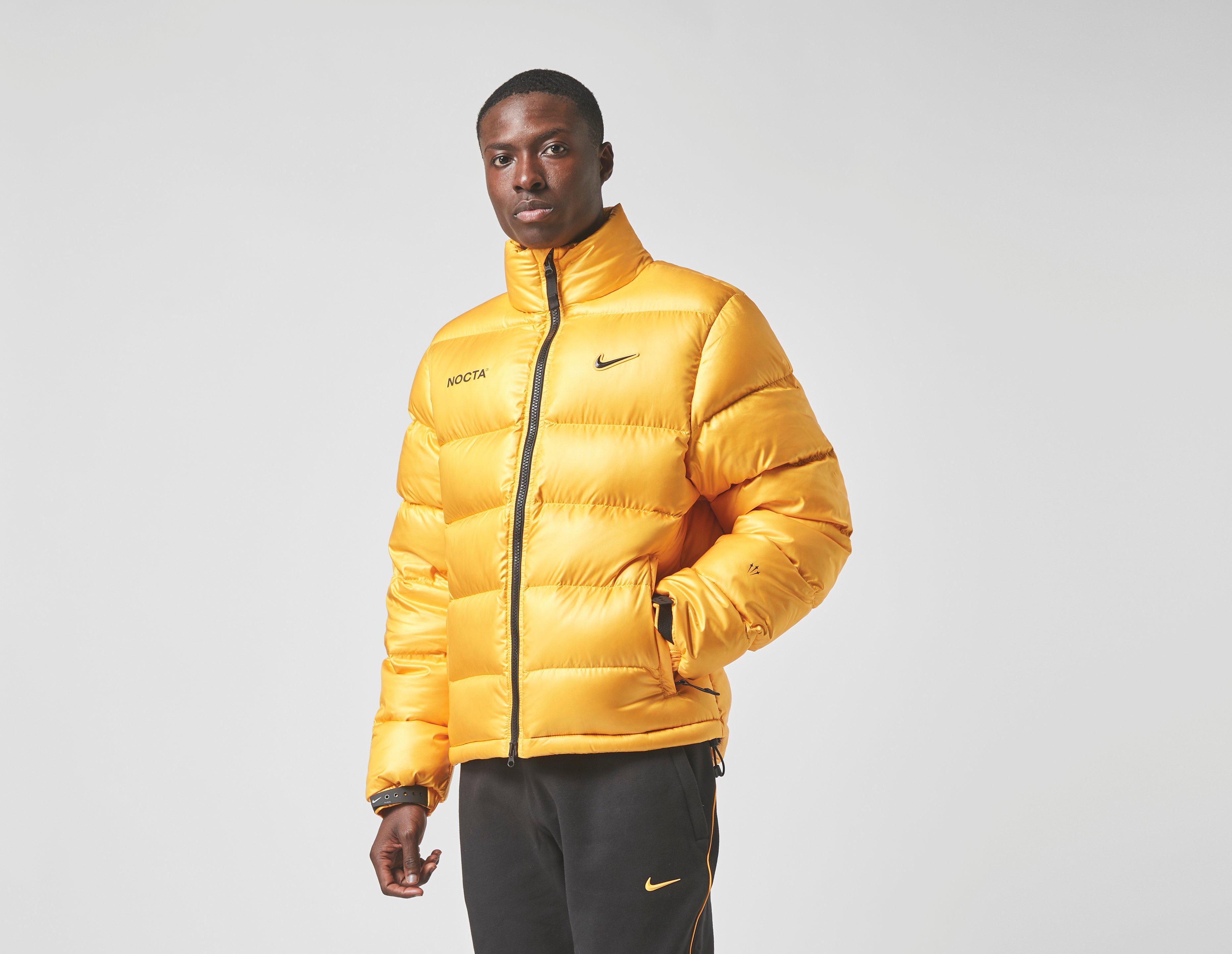 nike yellow winter jacket