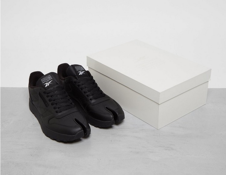 Black Reebok X Maison Margiela Classic Leather Tabi Ietp