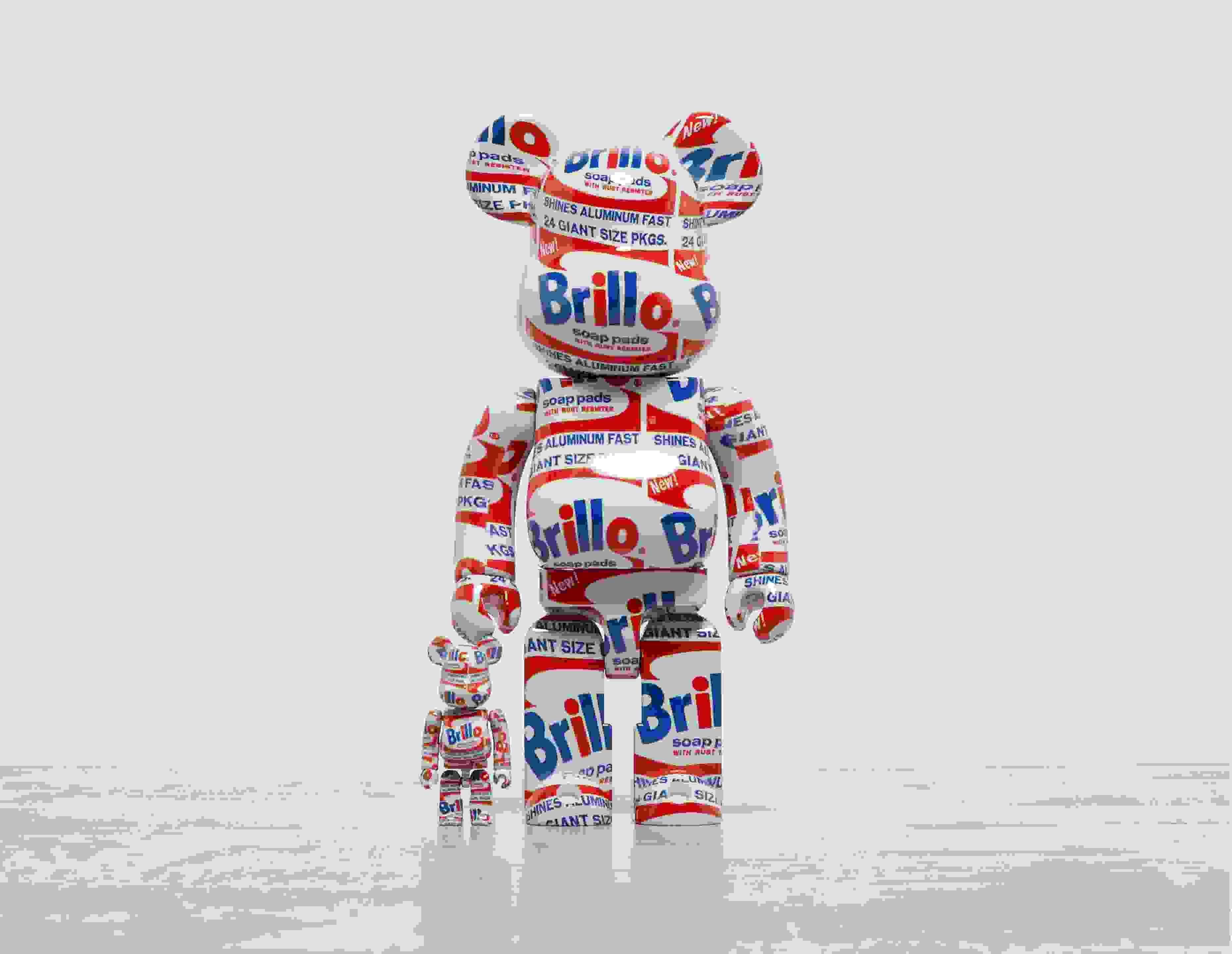 BE＠RBRICK ANDY WARHOL Brillo100％ & 400％ www.krzysztofbialy.com