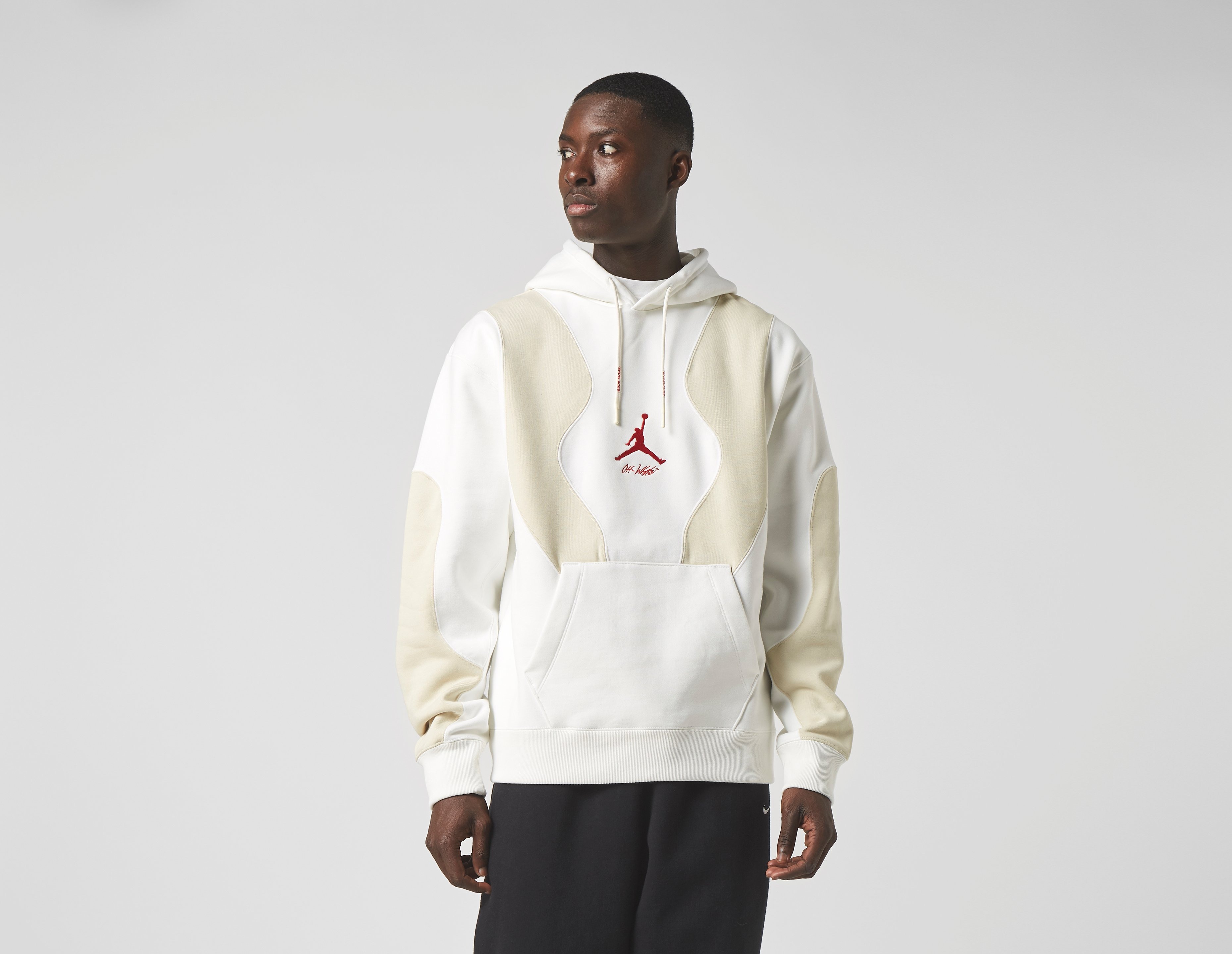 JORDAN x OFF-WHITE white HOODIE SIZE: XL