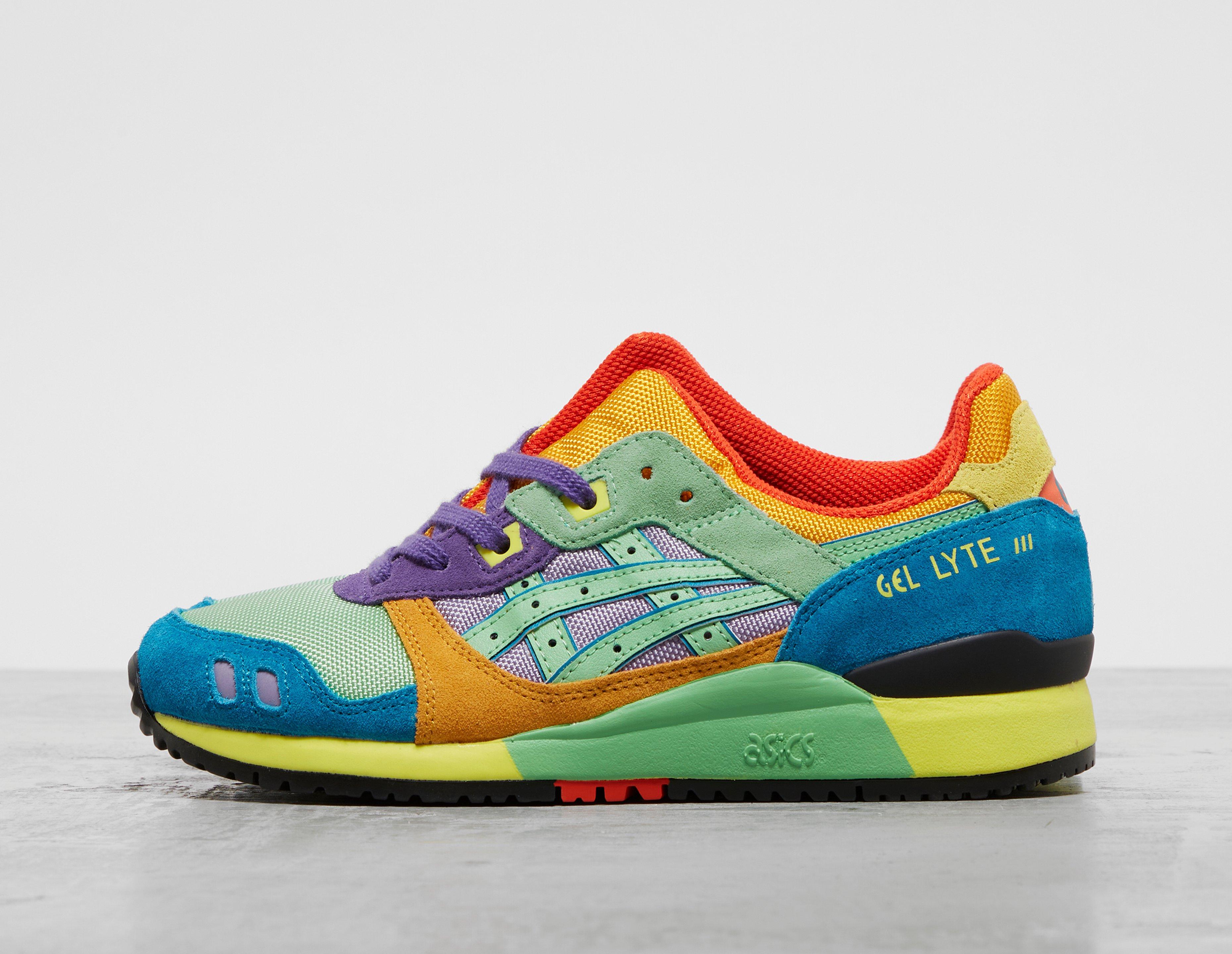 froot loop asics shoes