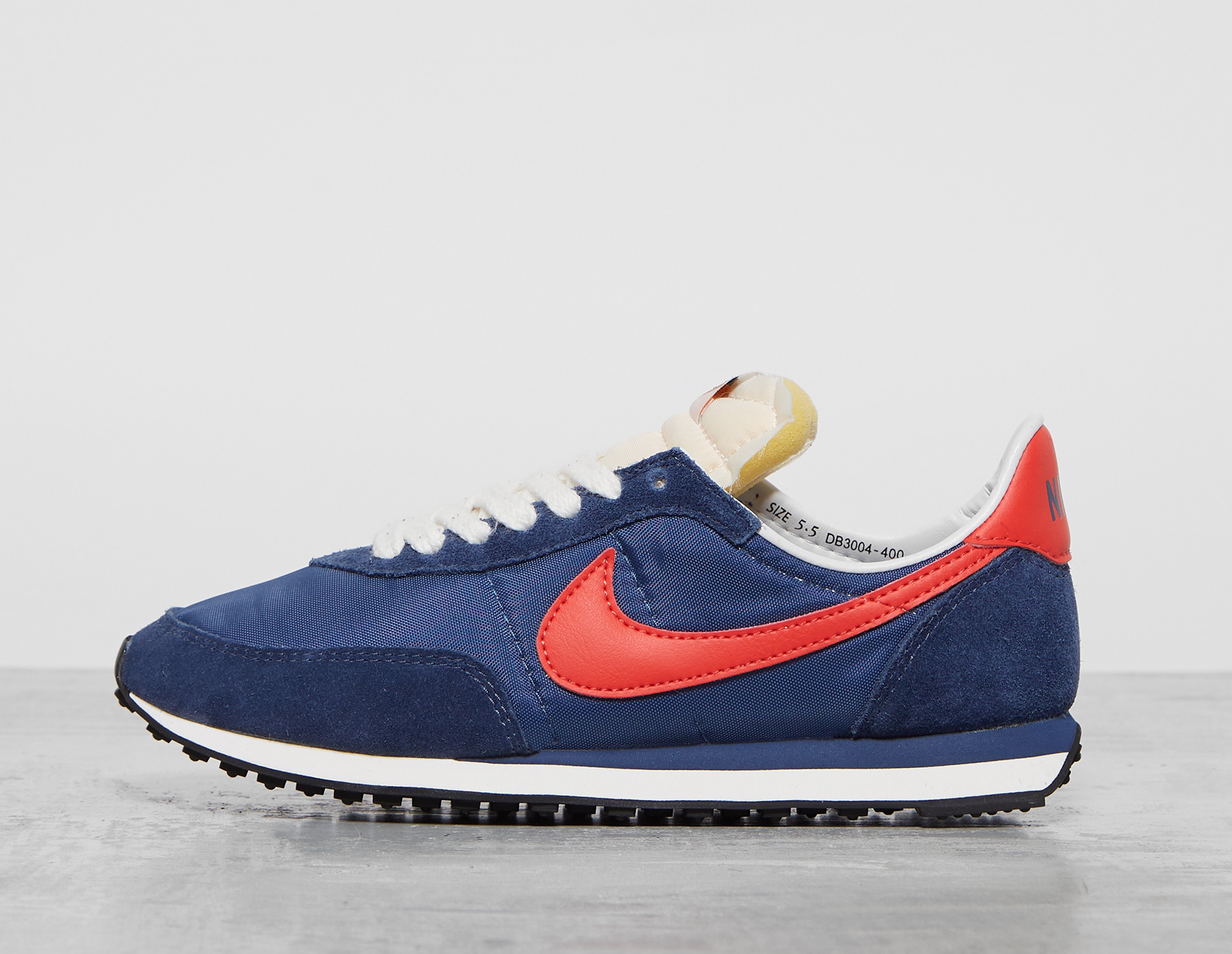 nike blue waffle trainer