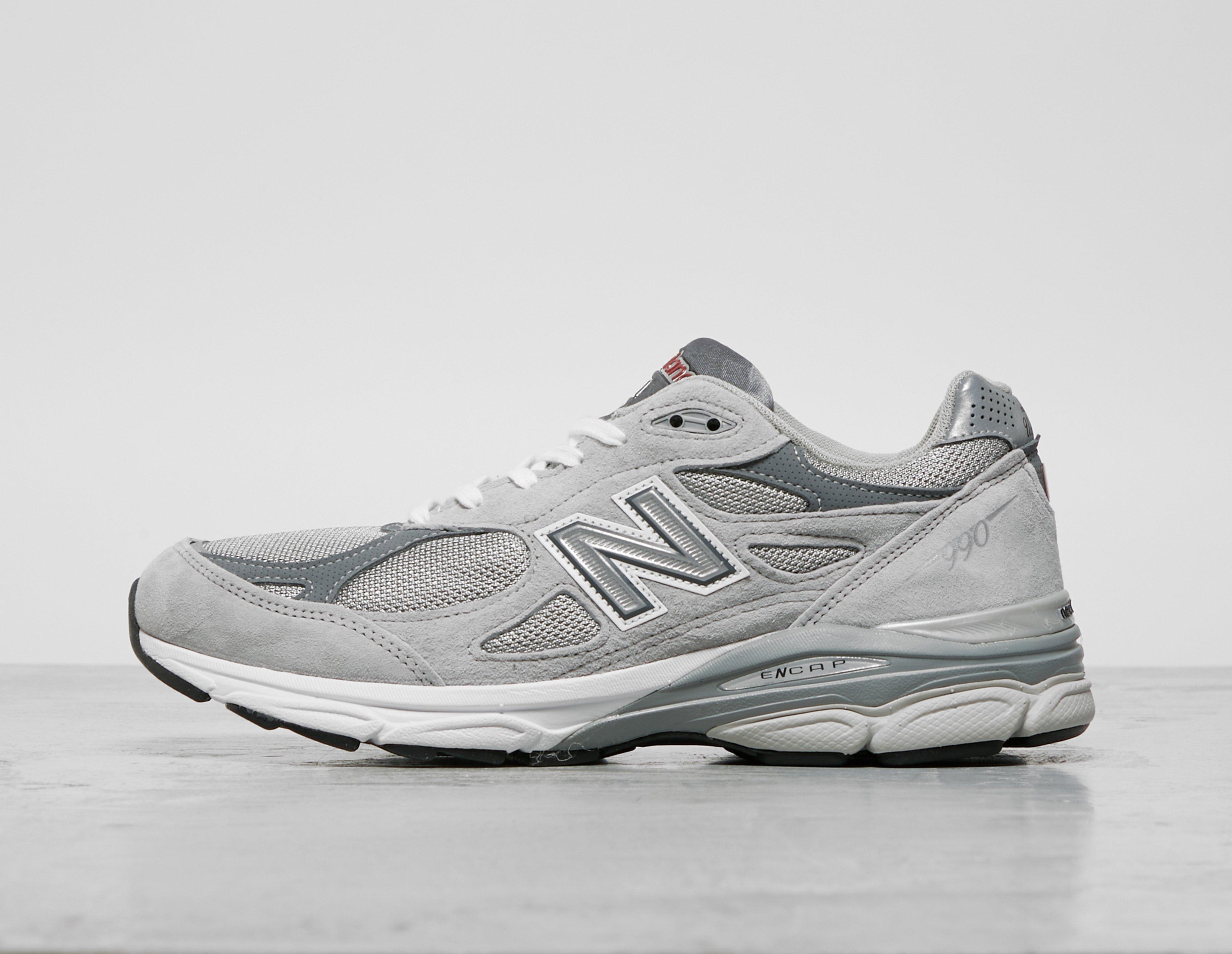 Grey New Balance 990v3 Made in USA | Footpatrol