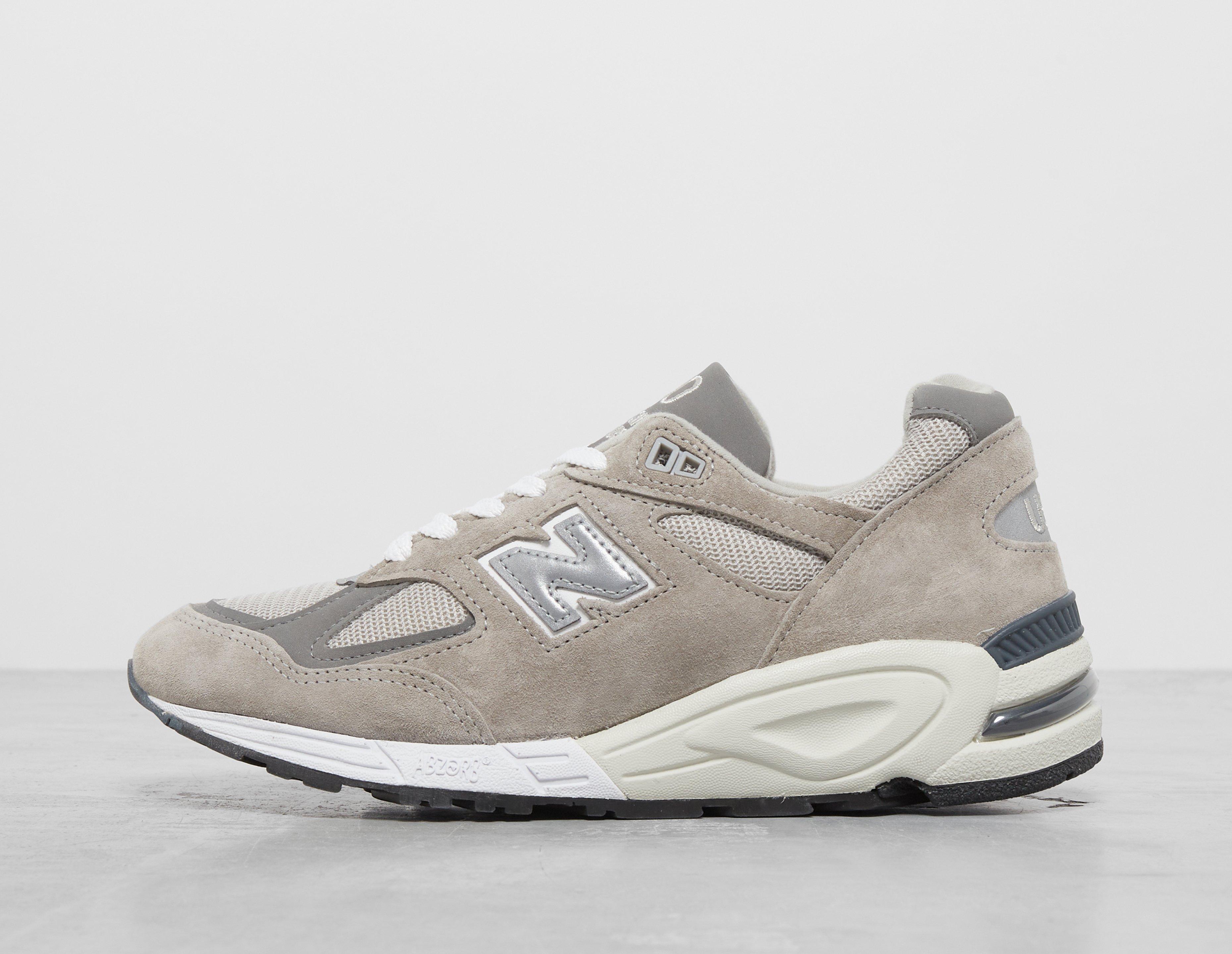 Grey New Balance 990v2 Made in USA Women's | HealthdesignShops