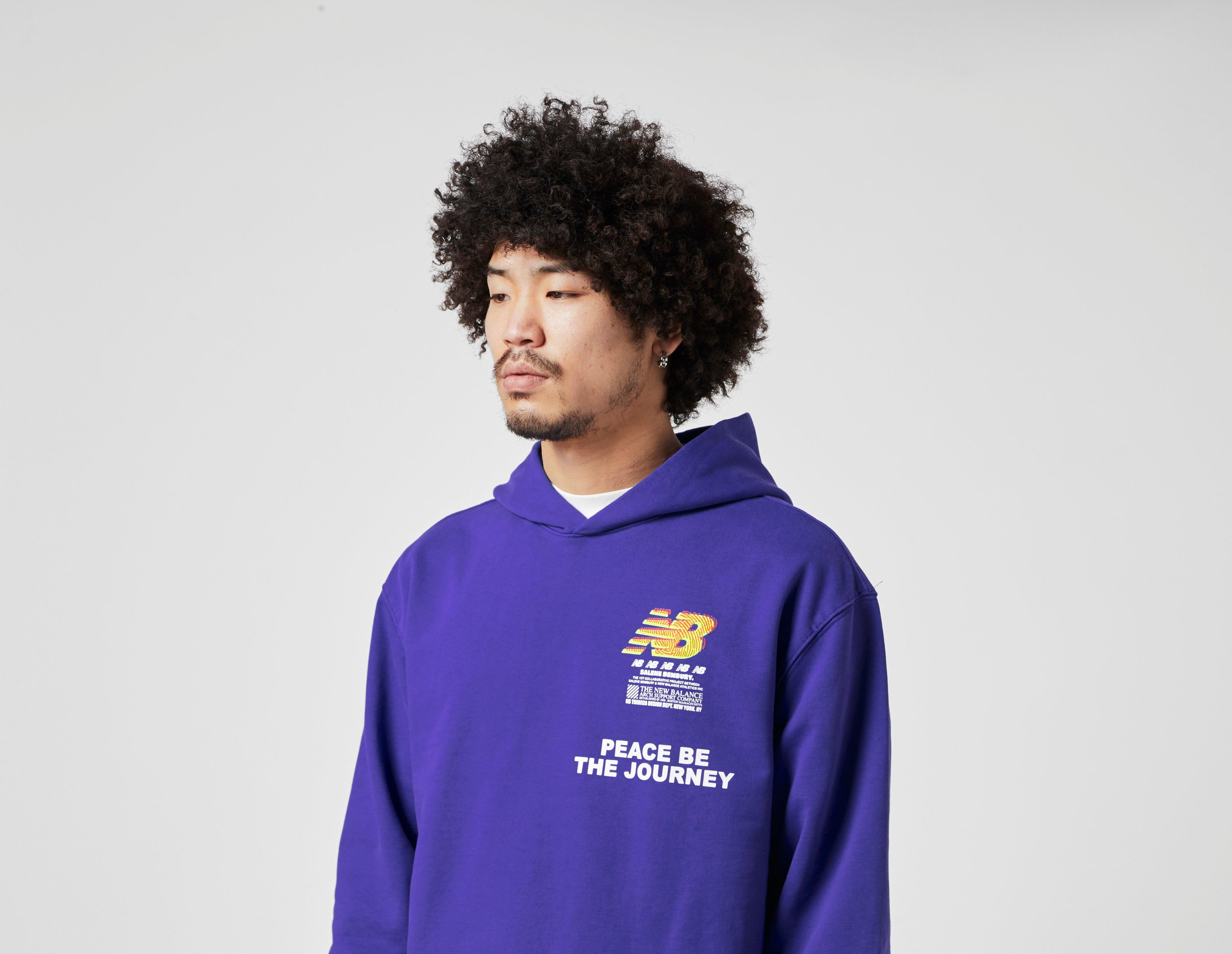 New balance best sale purple hoodie