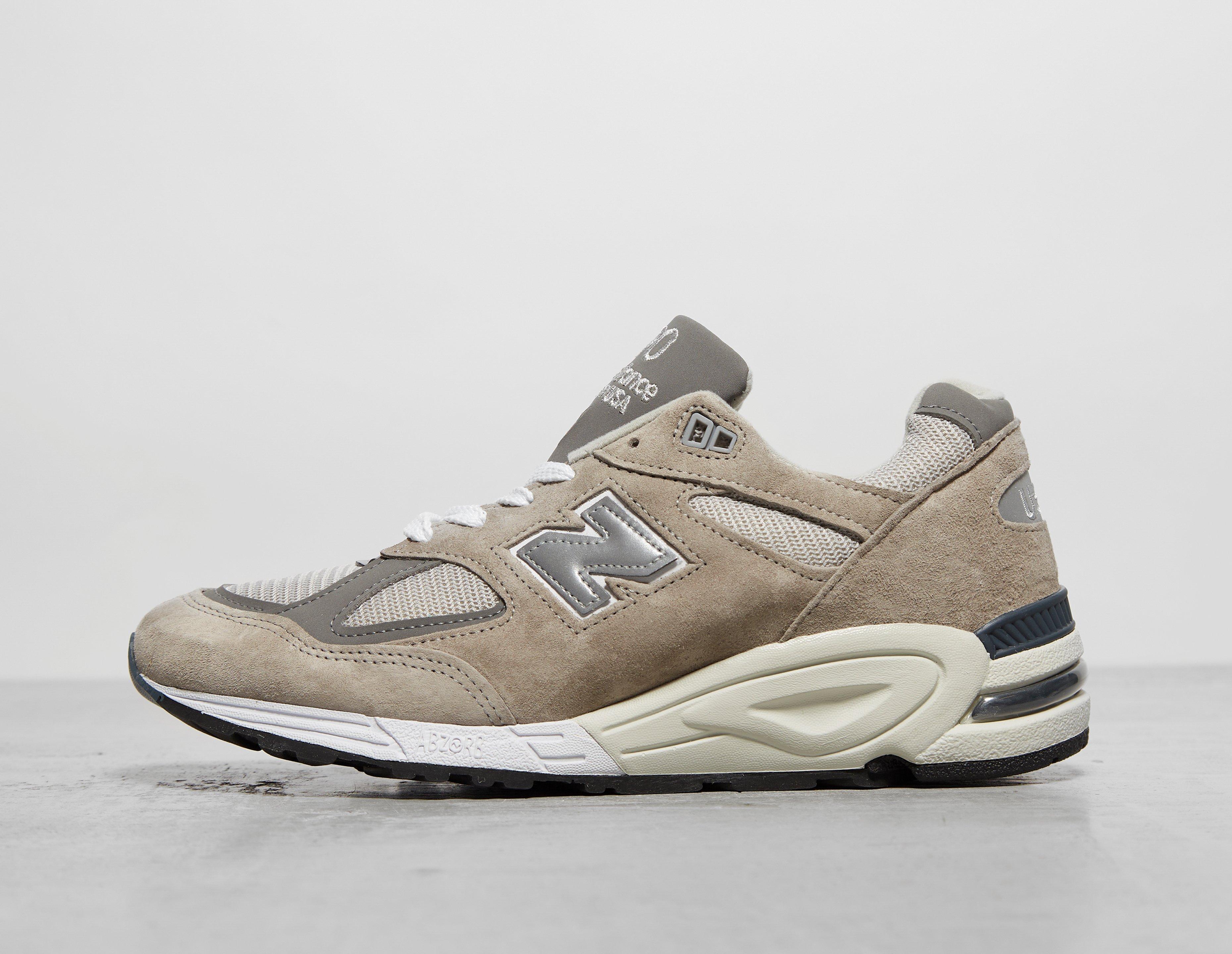 Grey New Balance 990v2 Made in USA | Footpatrol