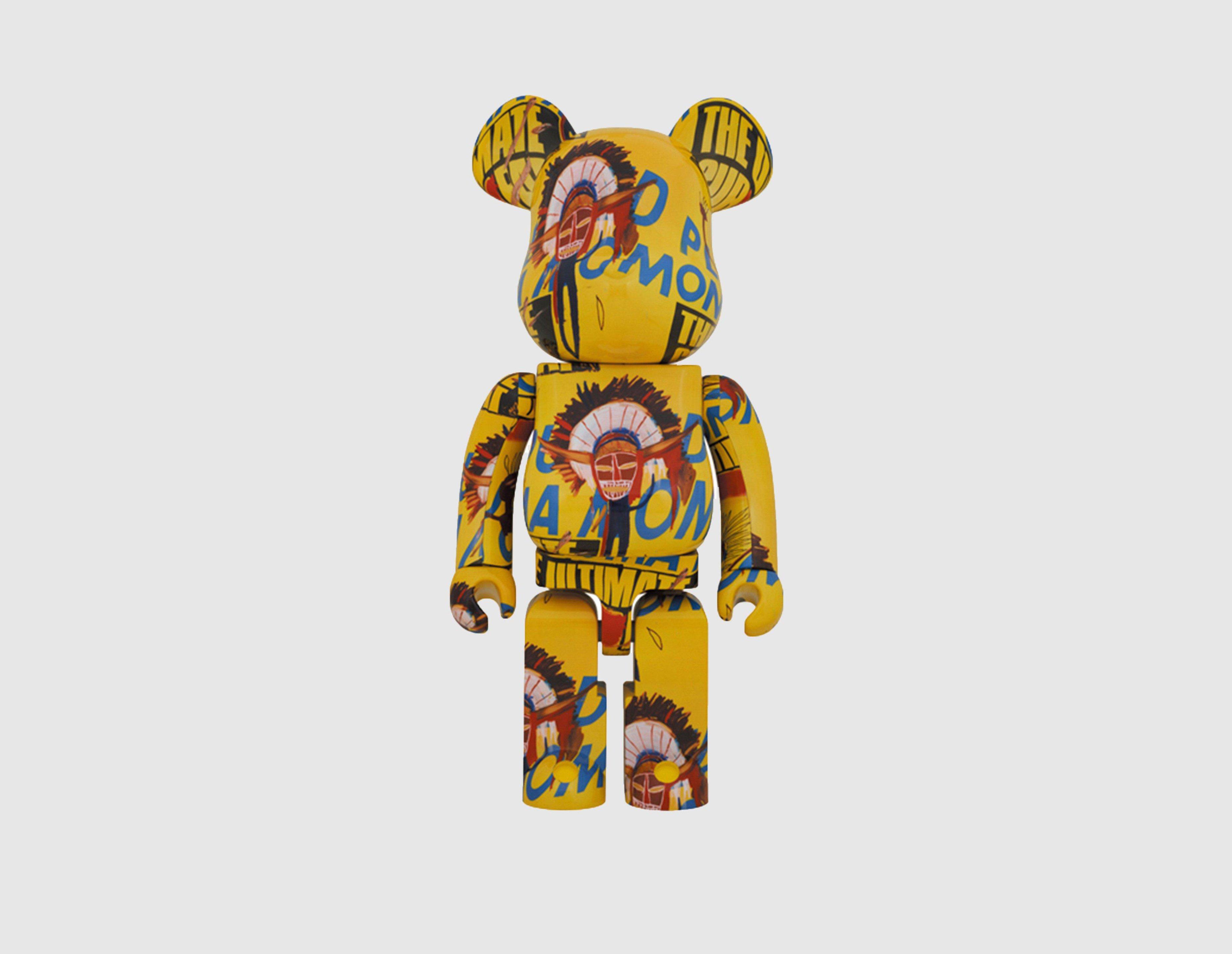 Orange Medicom BE@RBRICK Warhol x Basquiat #3 1000