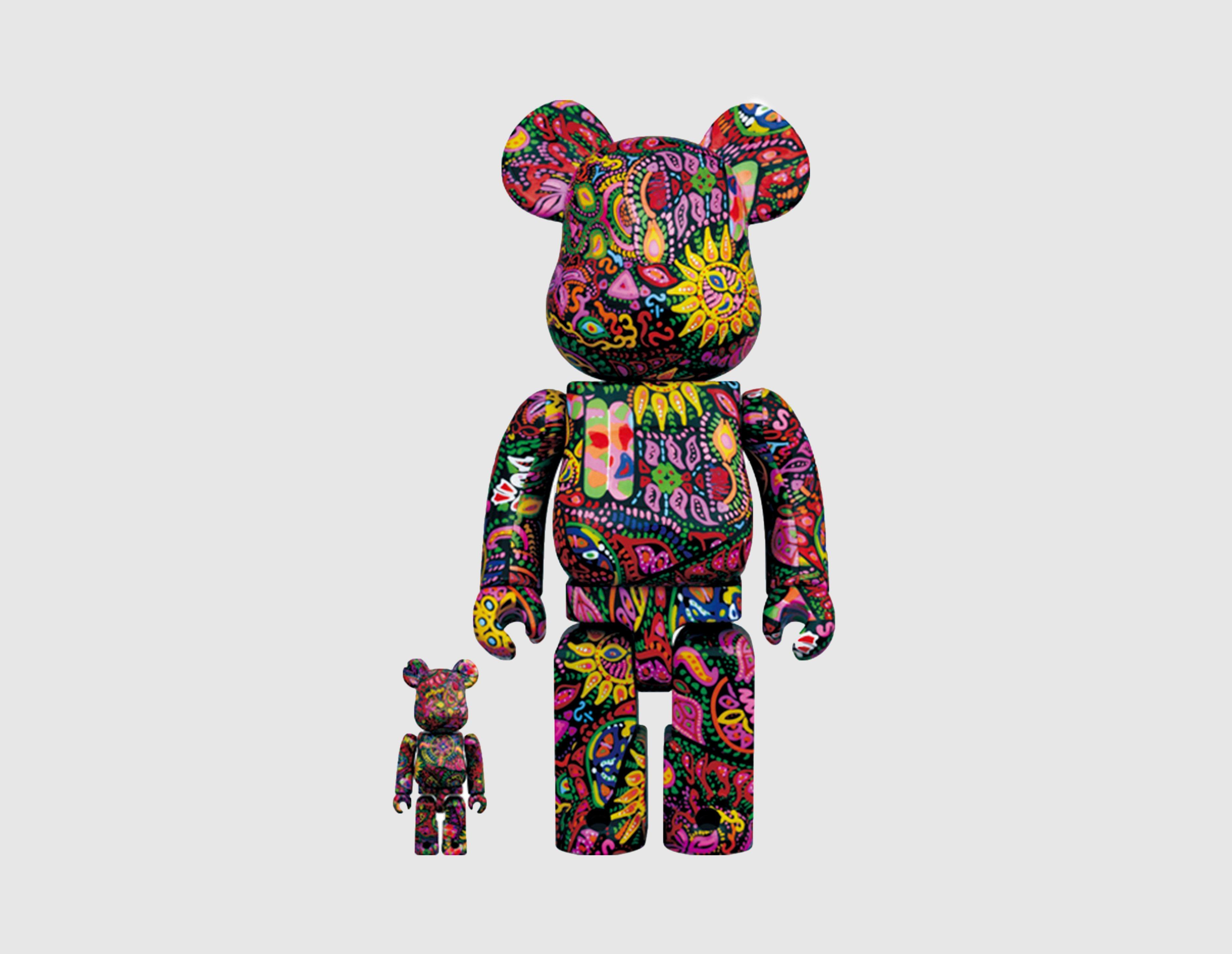 Multi Medicom BE@RBRICK Psychedelic Paisley 100% & 400