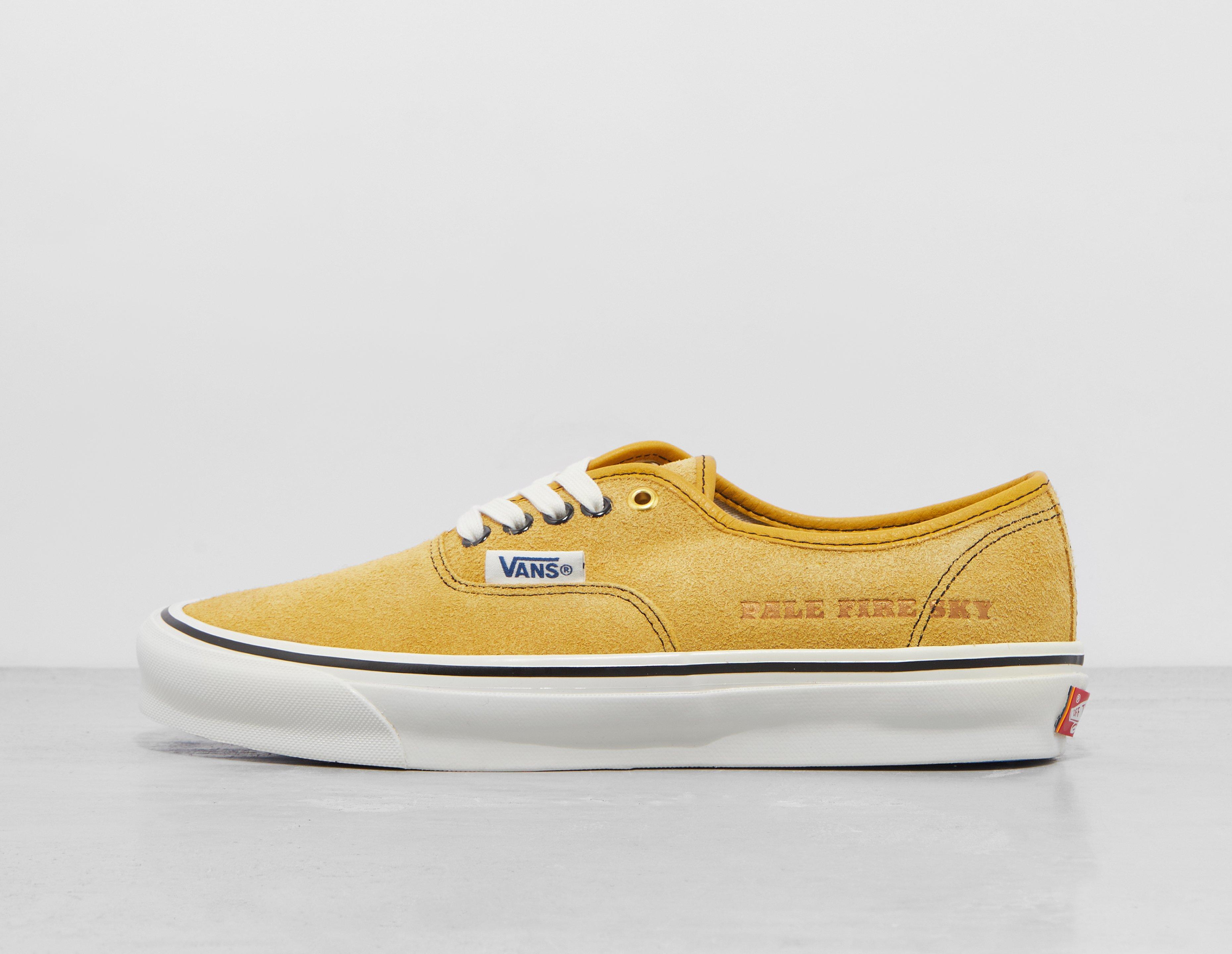 yellow vans authentic