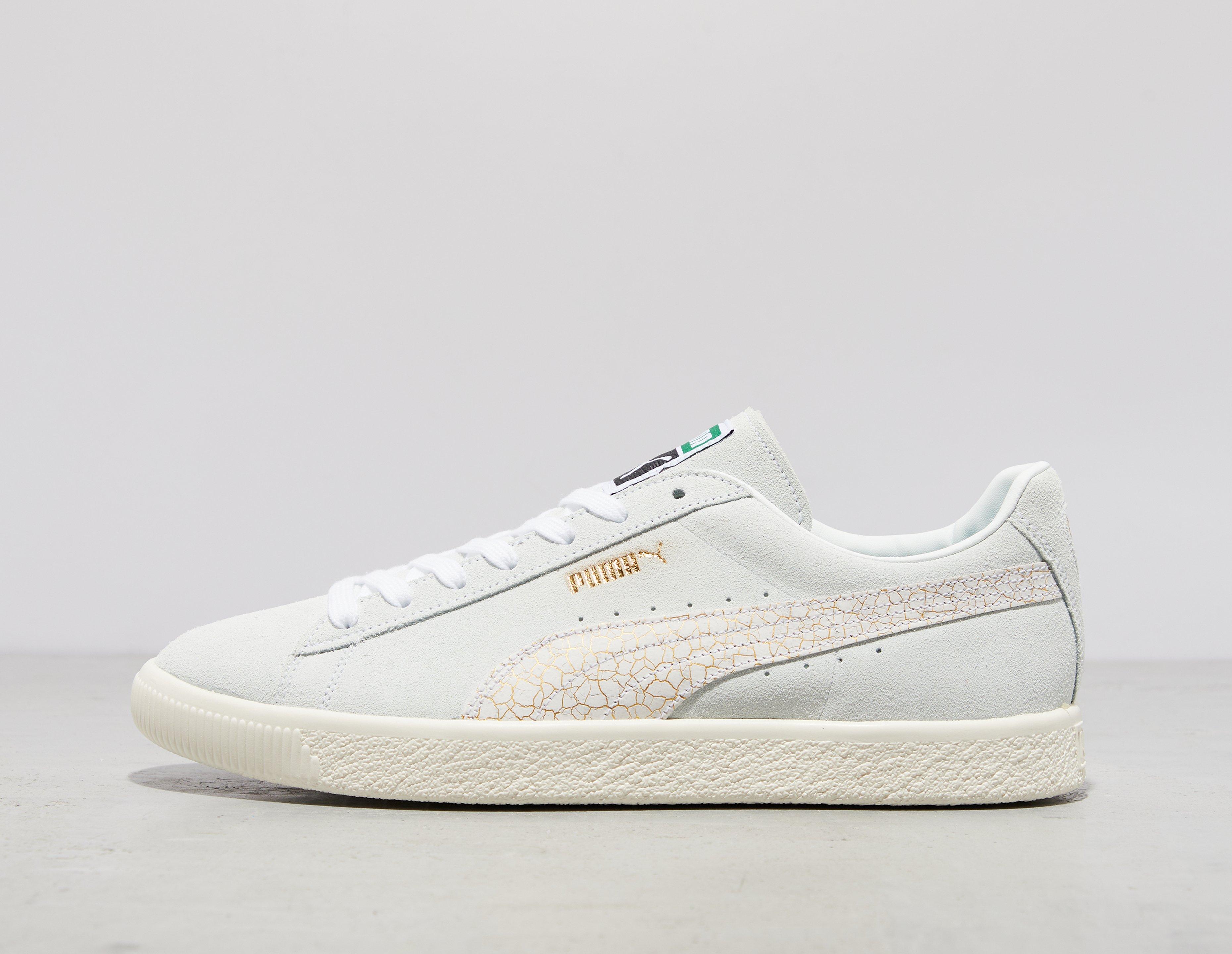 Puma suede classic blue 2024 flower