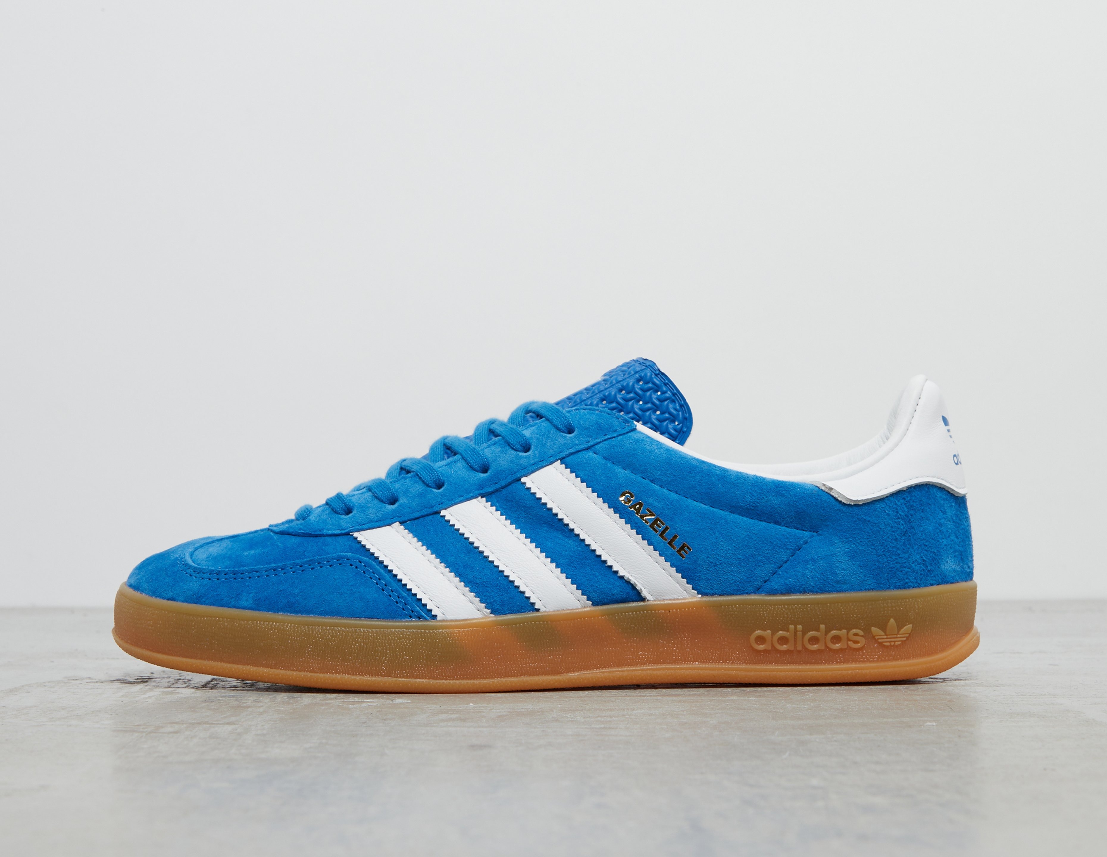 Blue adidas Originals Gazelle Indoor | Footpatrol