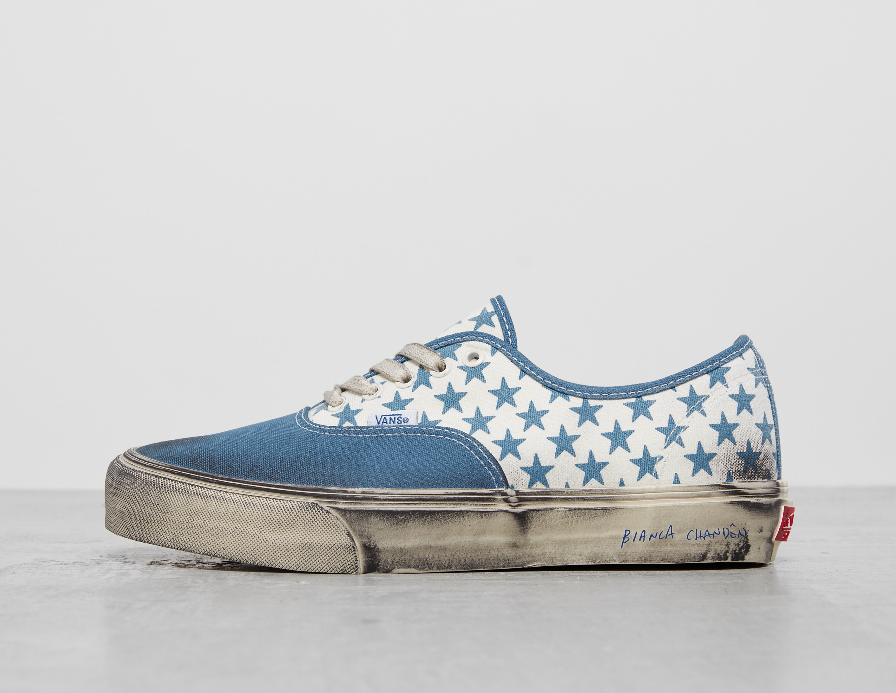 Blue hot sale star vans