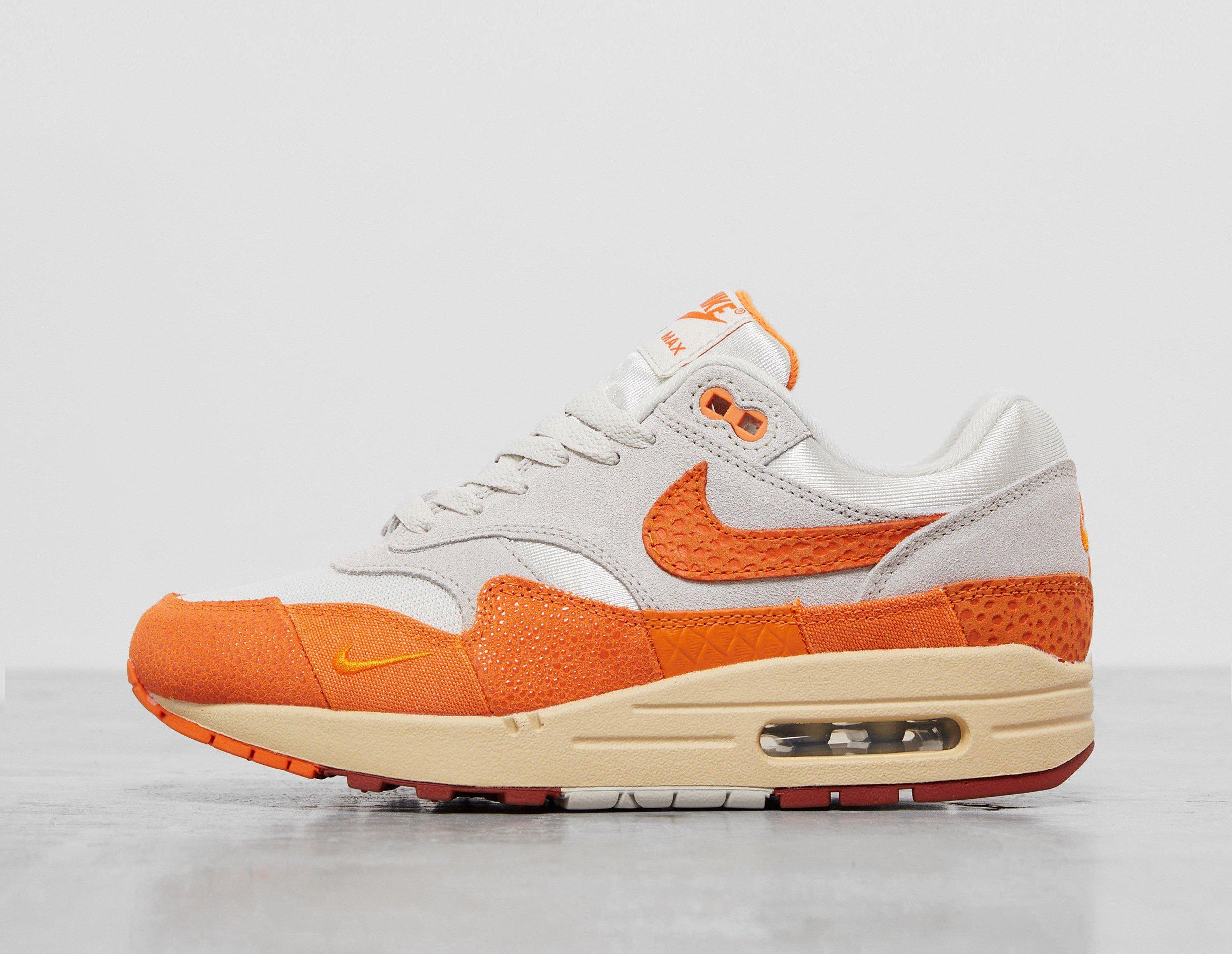 Nike air max 1 womens outlet orange