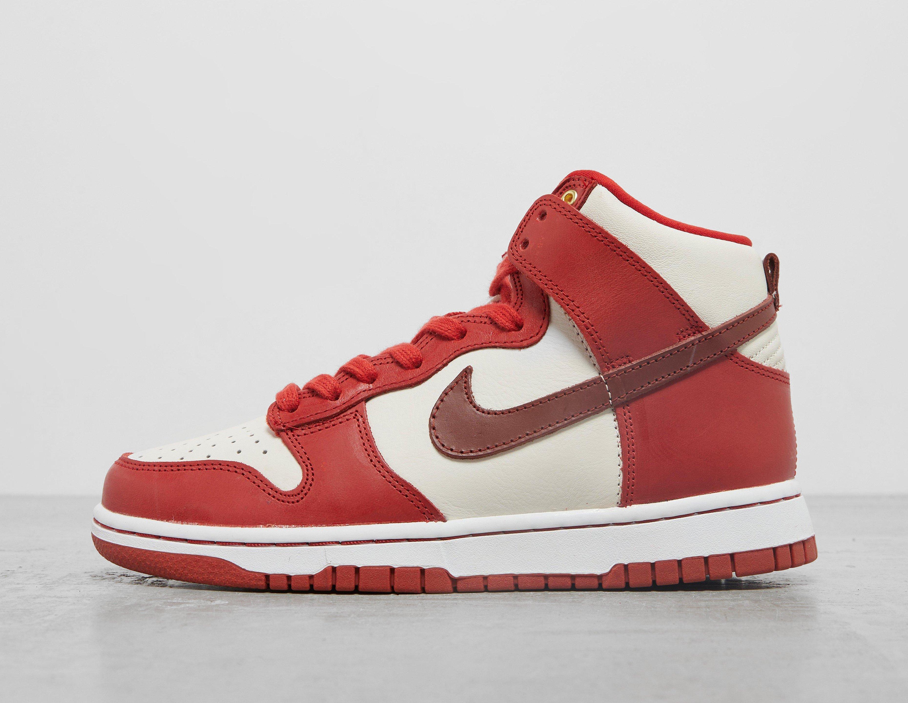 Nike dunk high outlet varsity red