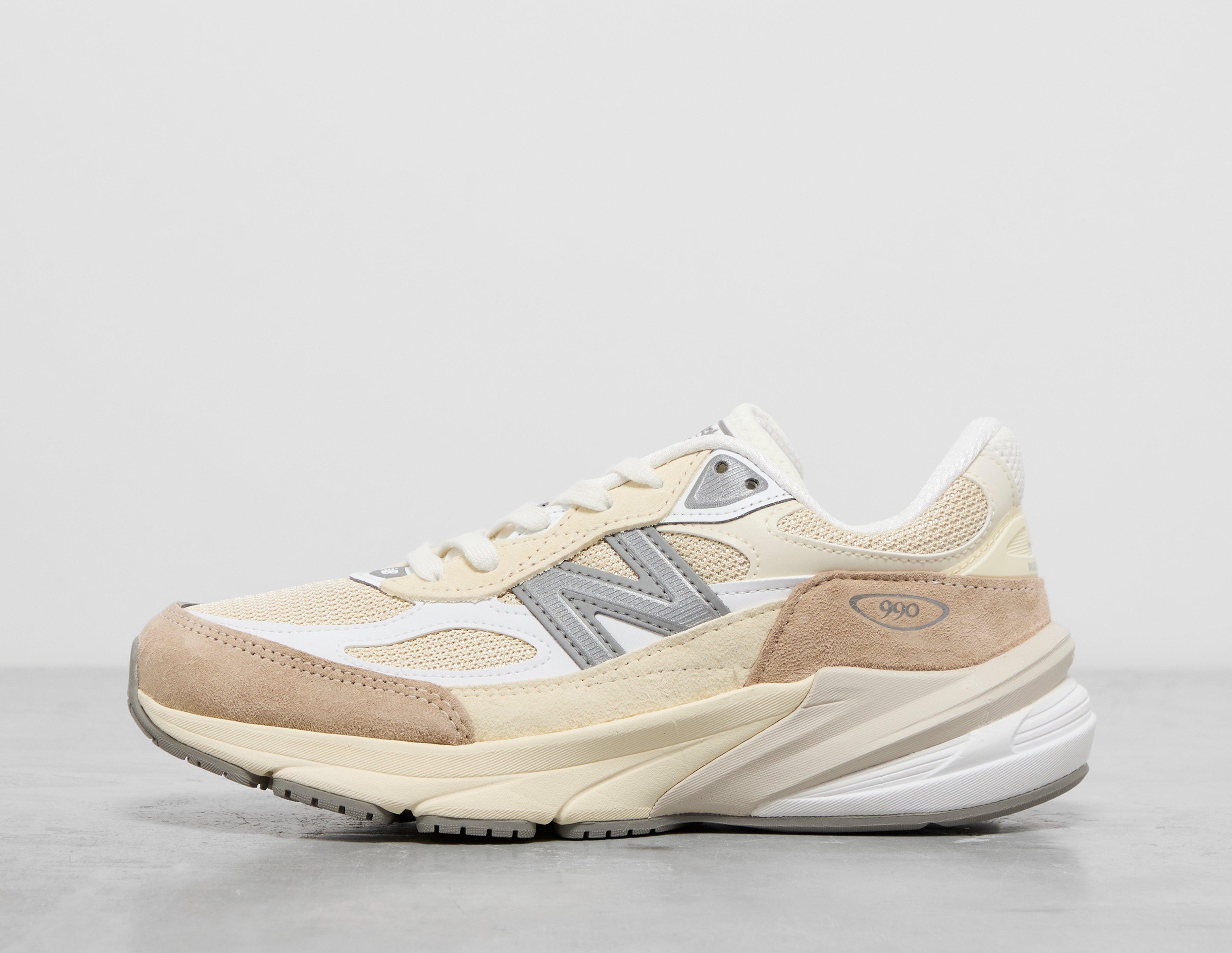 HealthdesignShops | White New Balance 990v6 Made In USA Women's