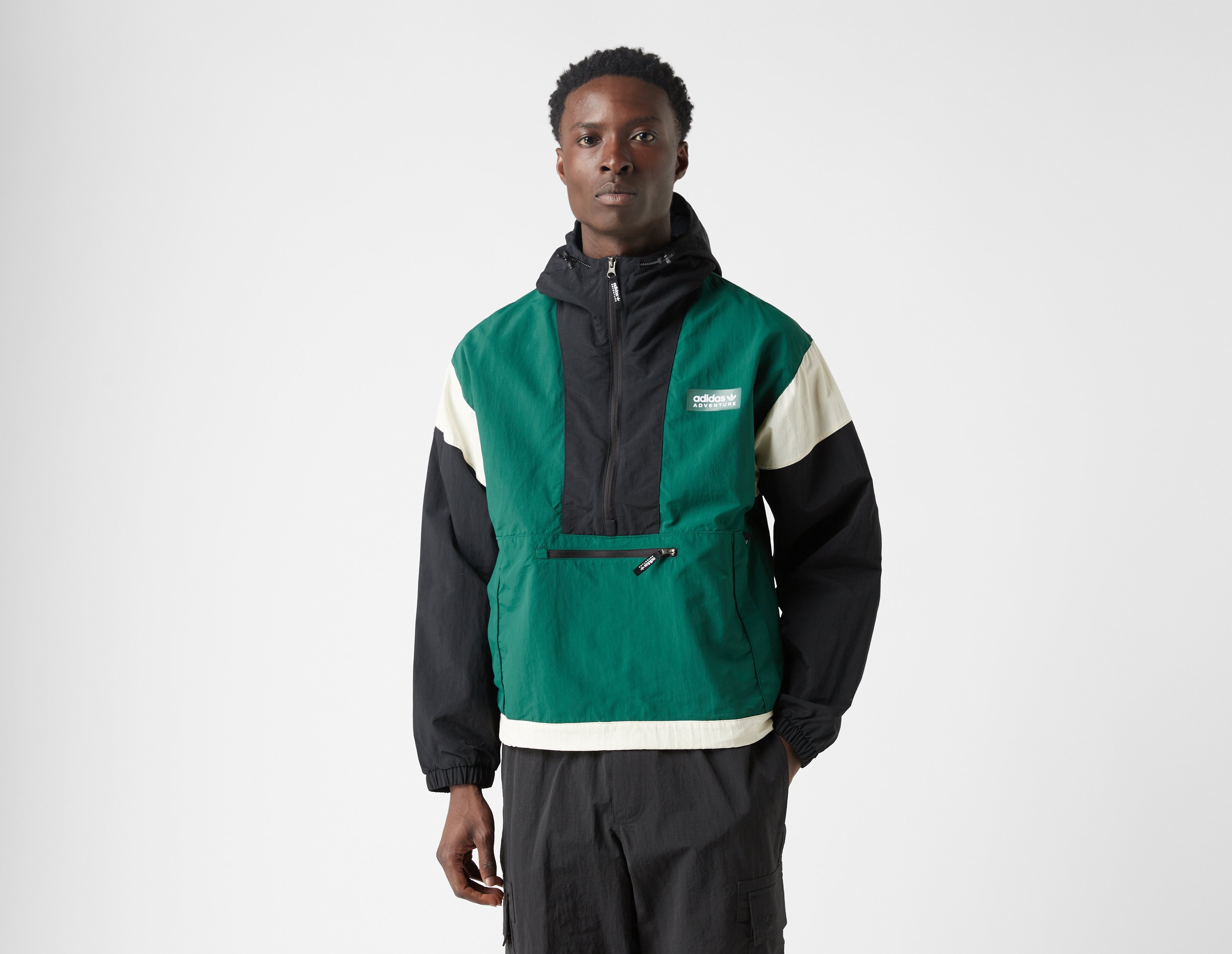 Adidas outline half zip 2024 anorak