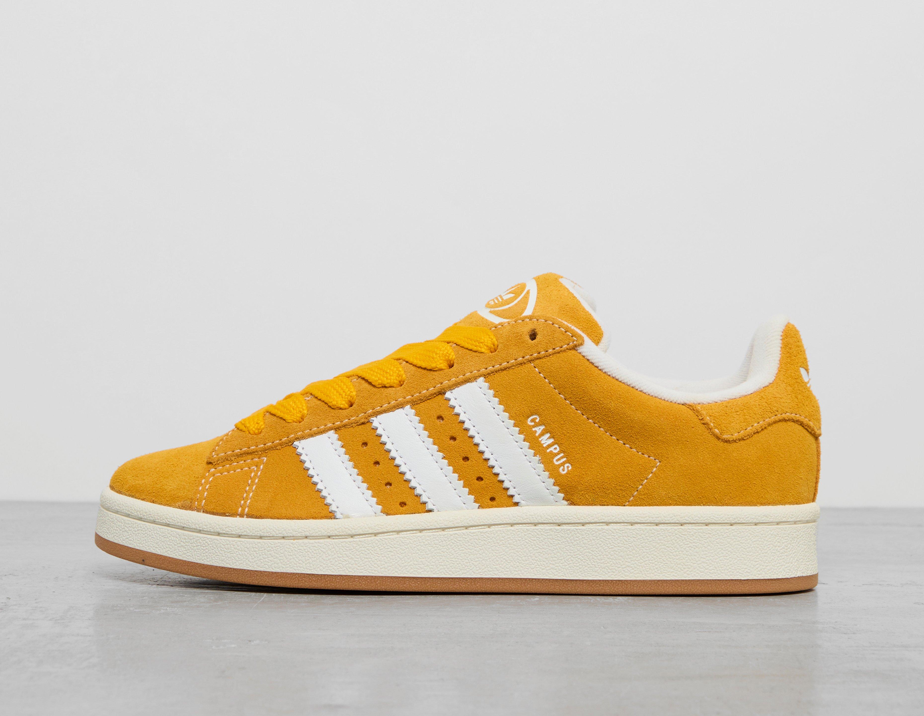 Adidas originals campus trainers in yellow best sale