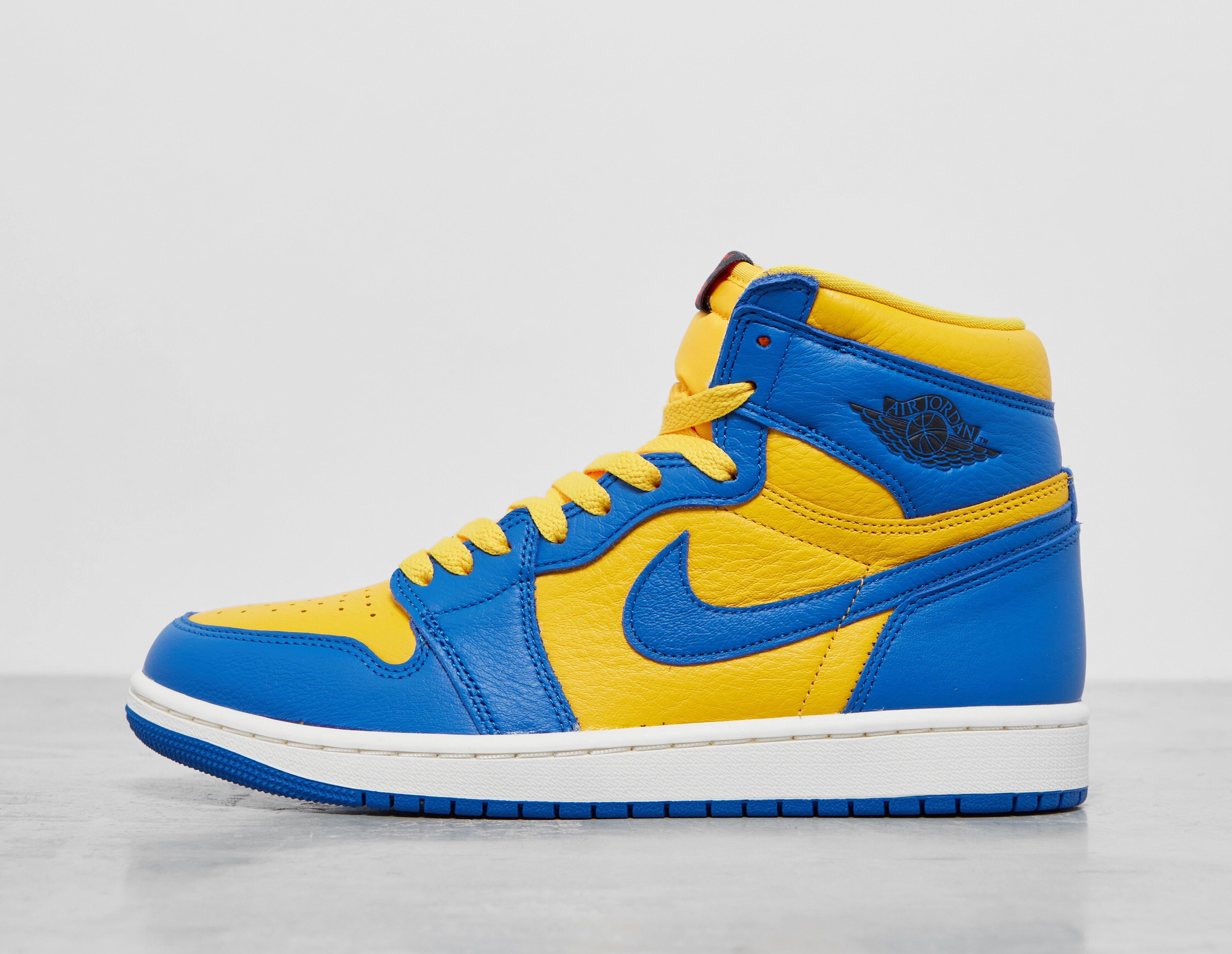 Air jordan one on sale yellow