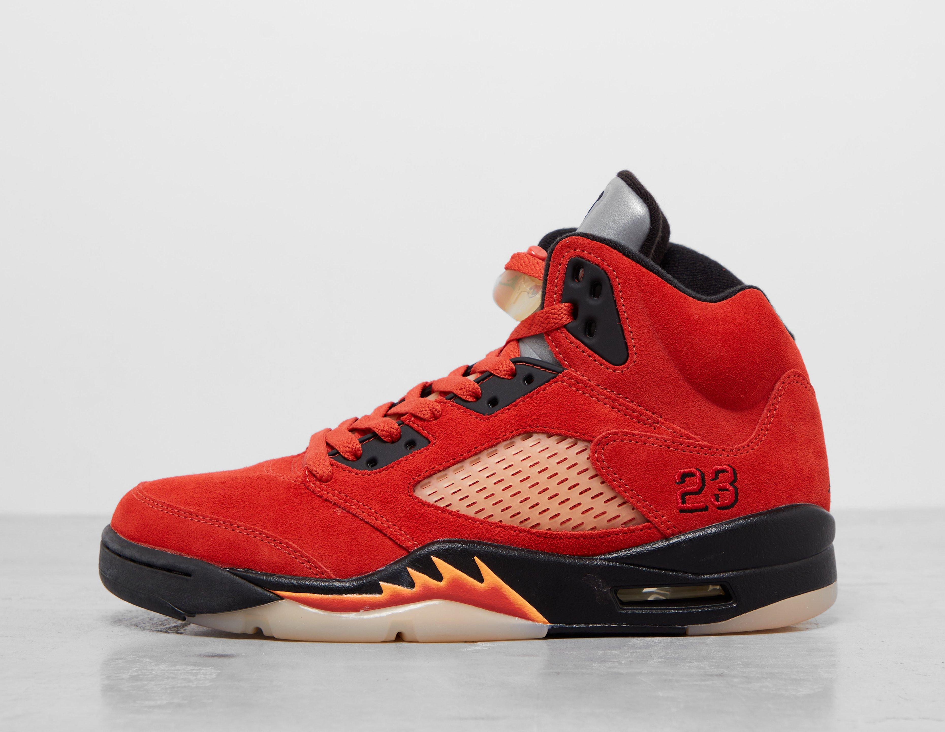 Red Jordan Air 5 Women's | HealthdesignShops | air jordan 1 mid se